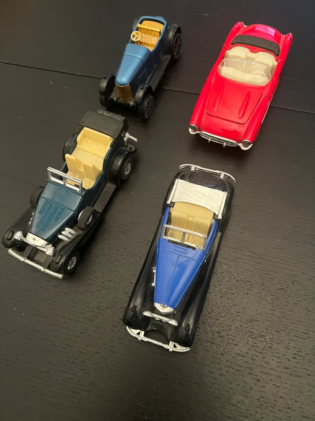 Collection of 5 Vintage Toy Cars image indicator(2)