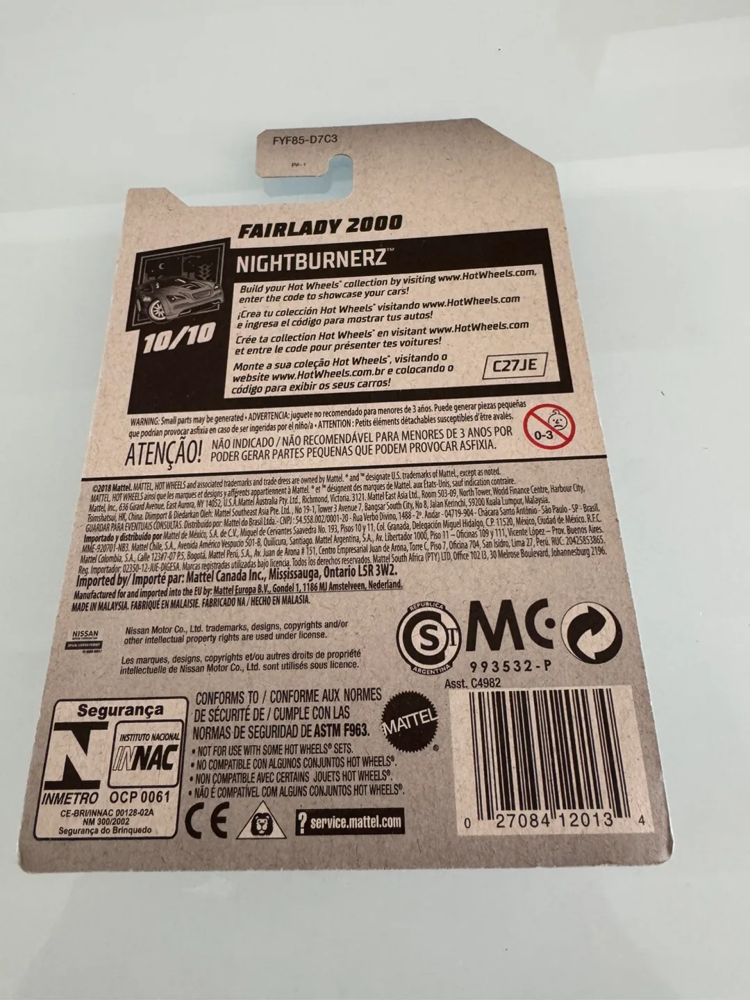 HOT WHEELS FAIRLADY 2000 MINT DIECAST image indicator(4)