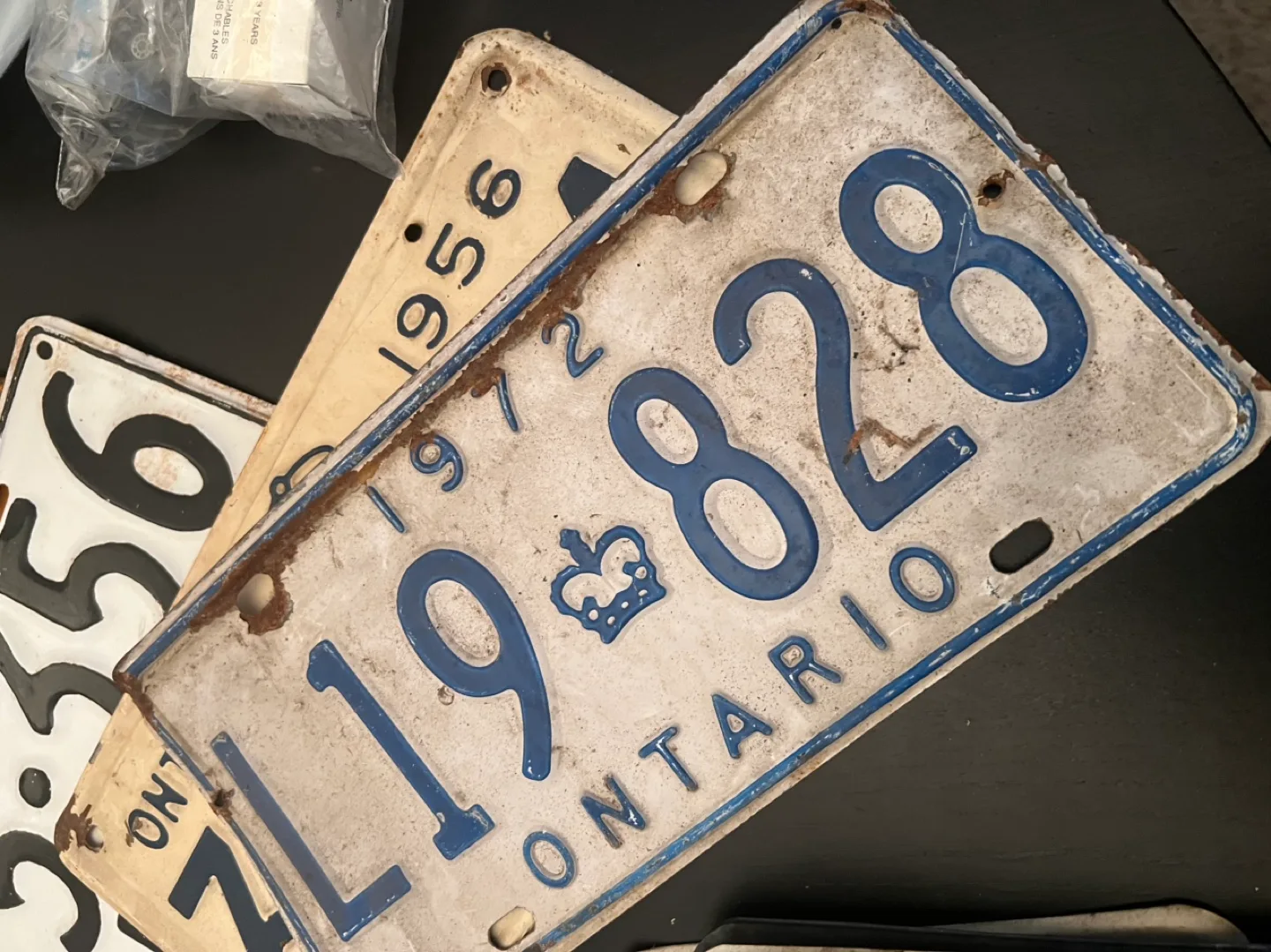 Vintage Canadian License Plates Collection image indicator(4)