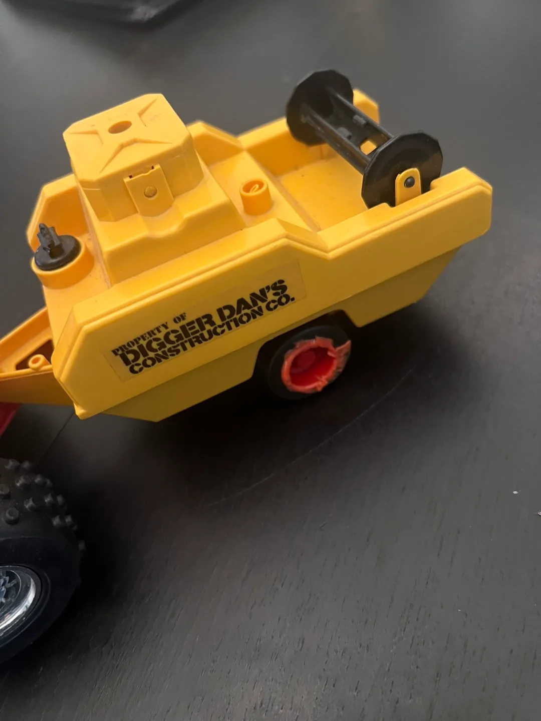 Vintage Digger Dan's Construction Co. Toy Truck image indicator(3)