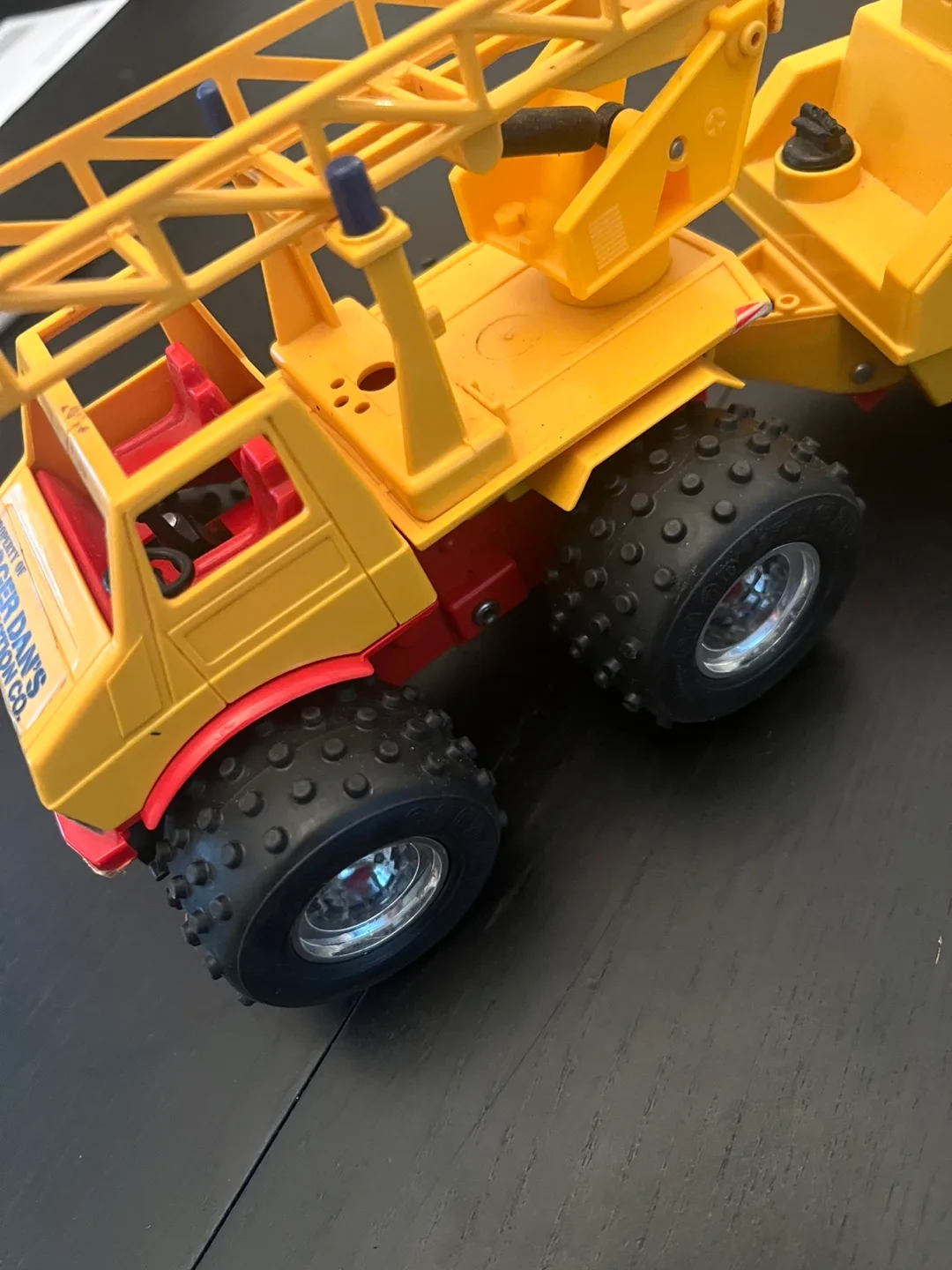 Vintage Digger Dan's Construction Co. Toy Truck image indicator(2)