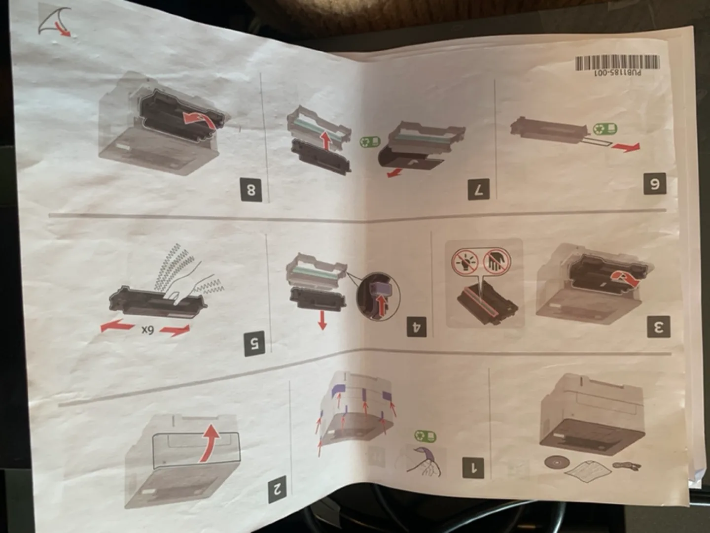 Lexmark printer image indicator(6)