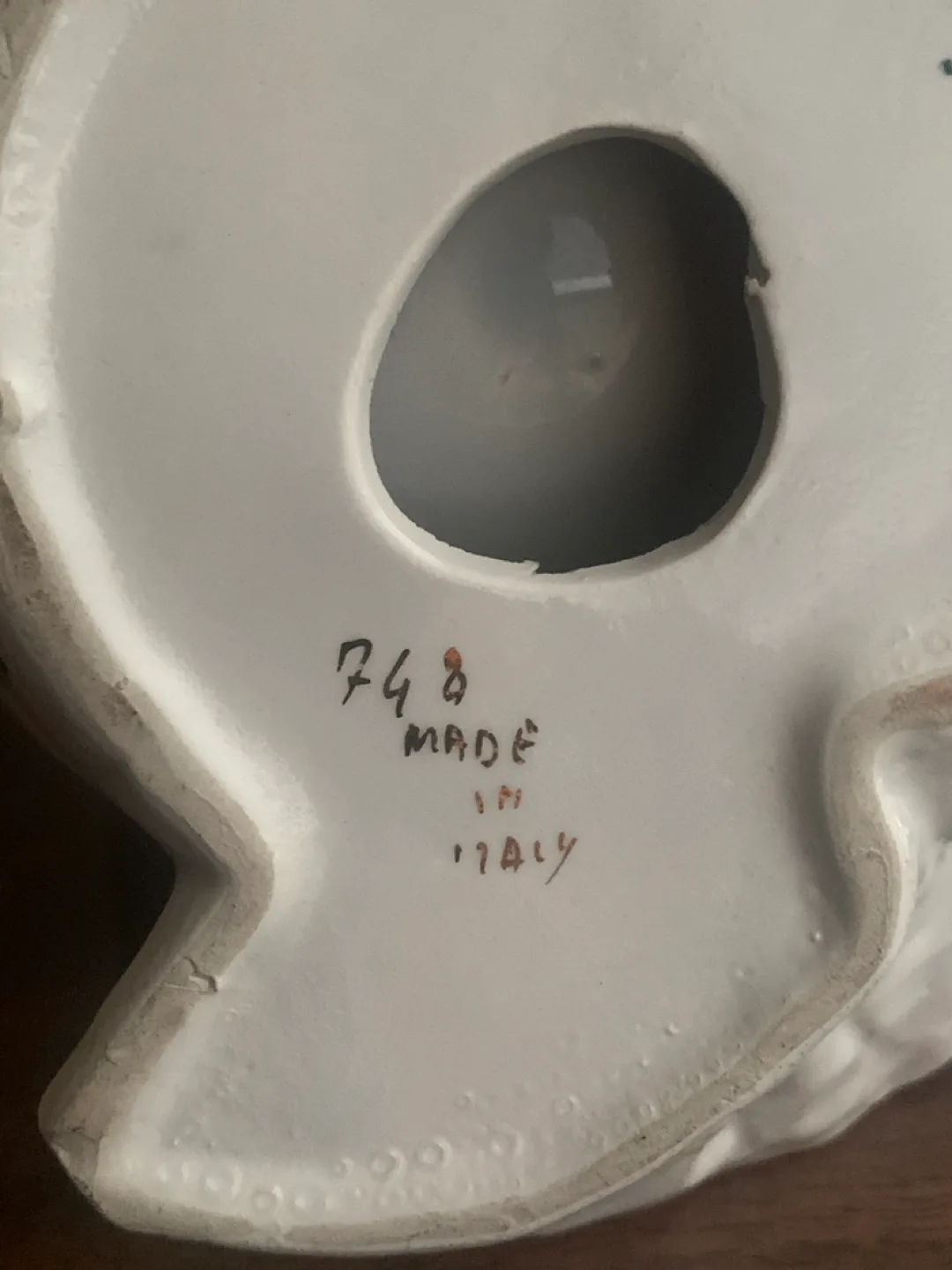 Vintage Italian Ceramic Castle Bowl image indicator(4)