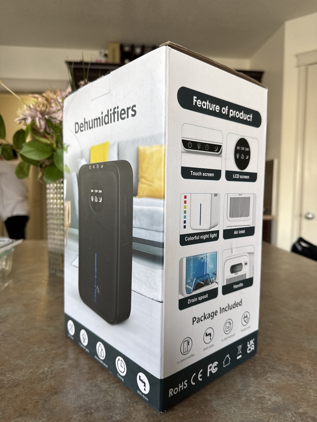Portable Dehumidifier - New in Box