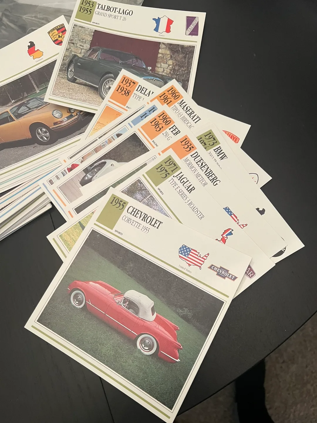 Collection of Vintage Car Trading Cards image indicator(3)