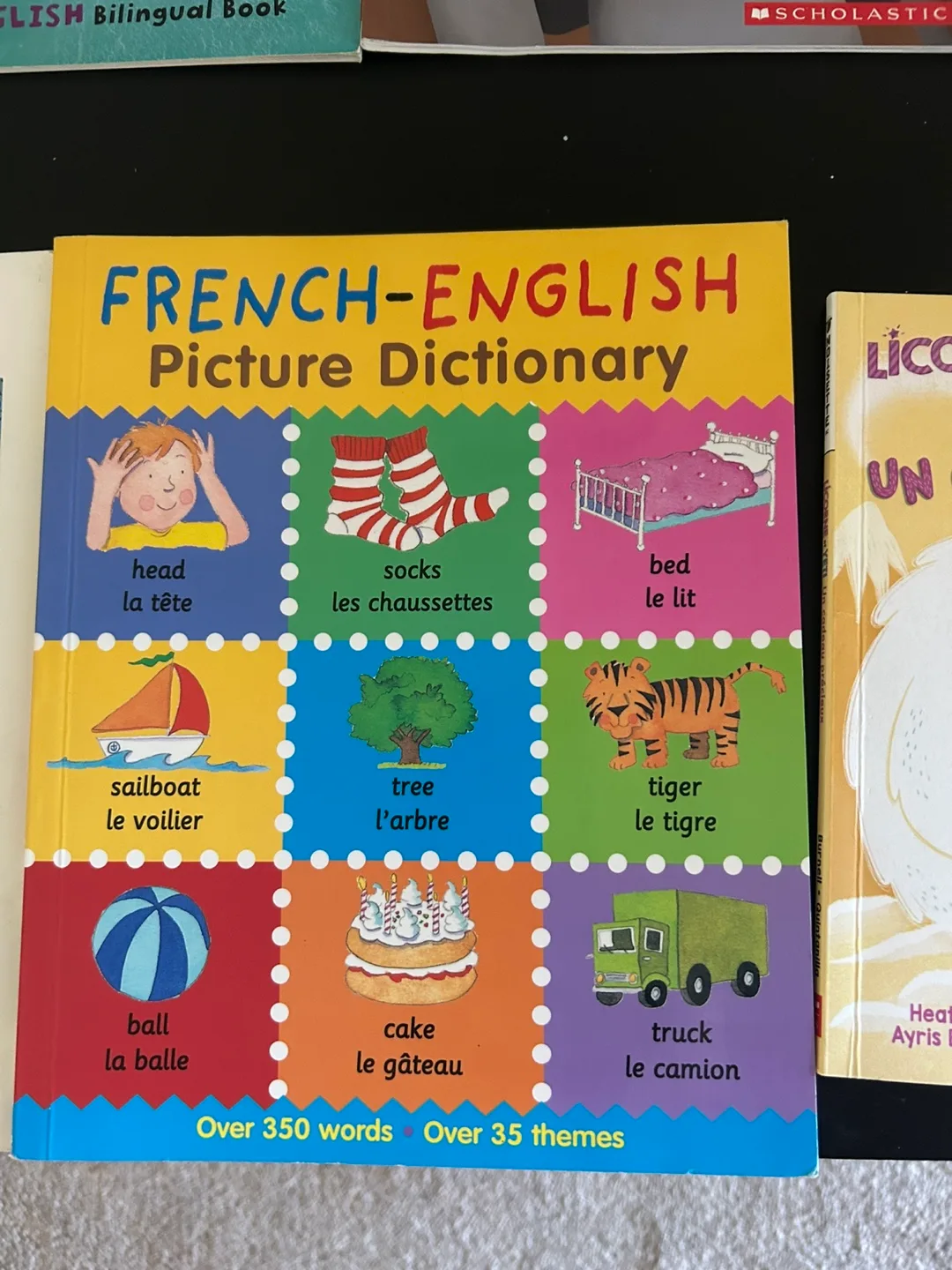 Bundle of 10 Children's Bilingual French Books image indicator(9)