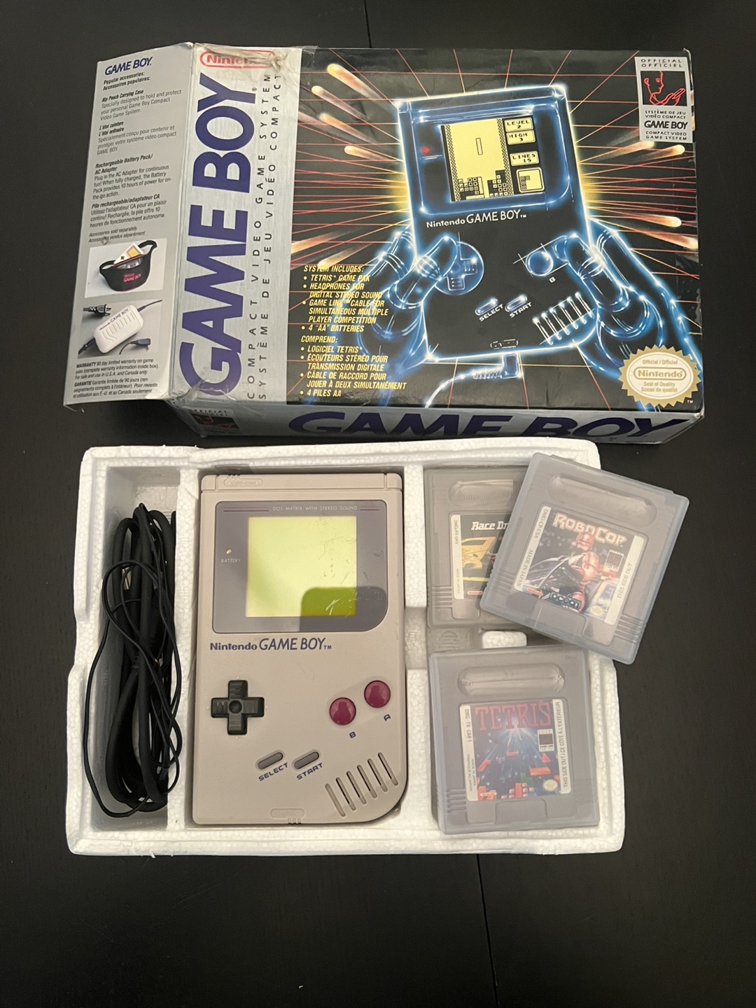 Vintage Nintendo Game Boy with Games and Accessories - photo 2