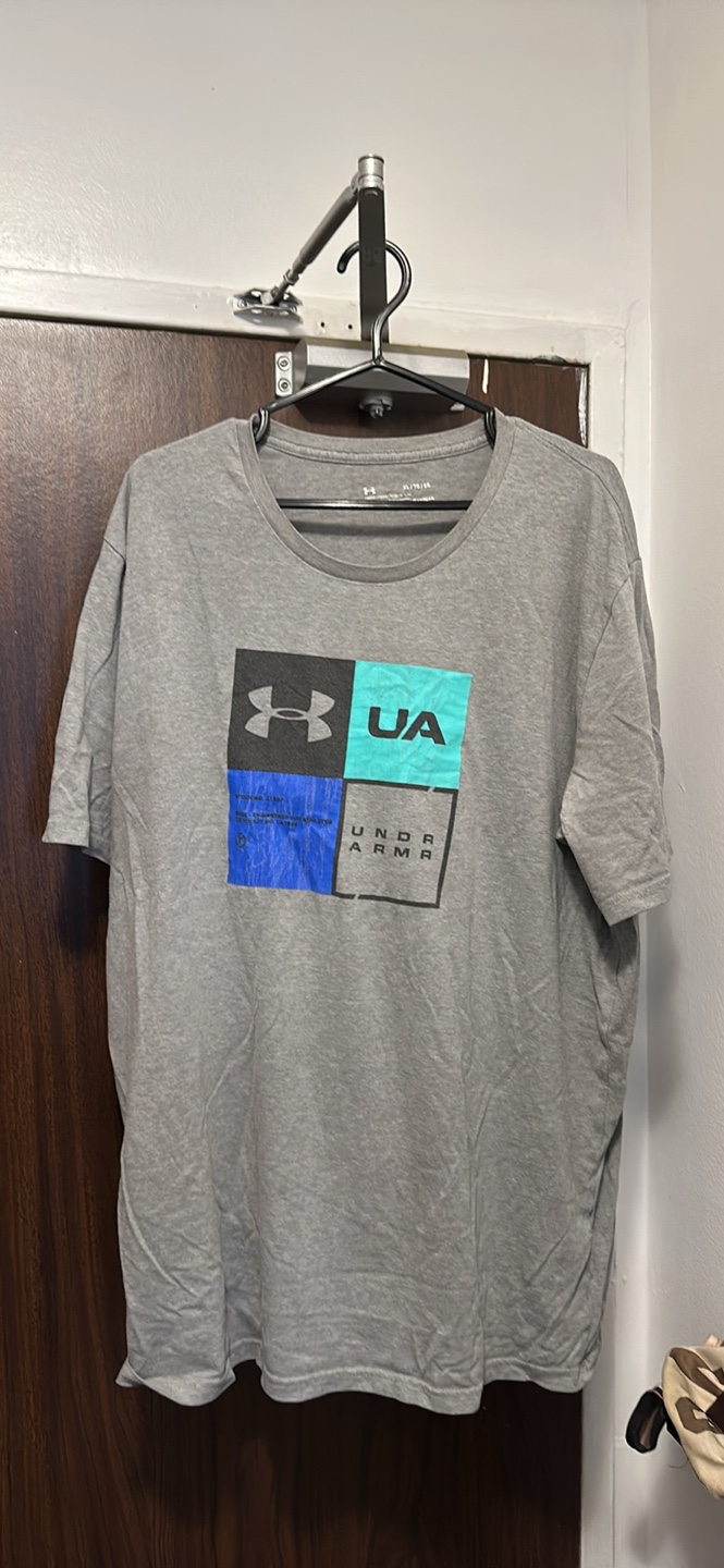 Men's Under Armour Grey T-Shirt - Size 2XL - photo 3