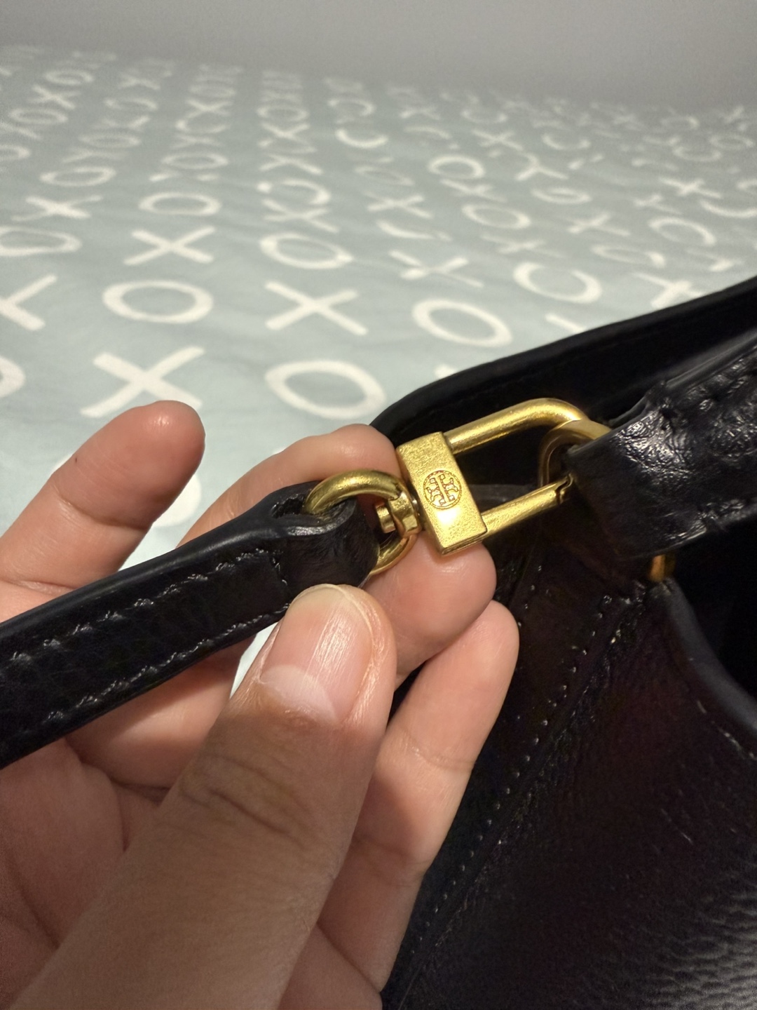 Tory Burch Black Leather Mini Bag - photo 2