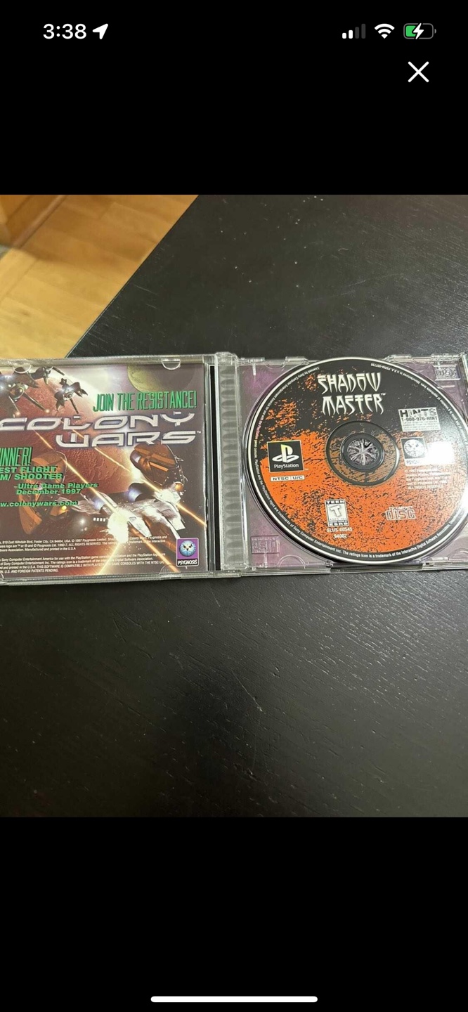 Shadow Master (PS1) - photo 2