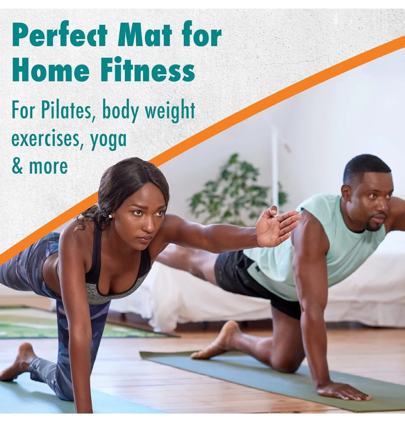 New Maximo Fitness Exercise Mat - 12mm Thick, Extra Cushion image indicator(6)