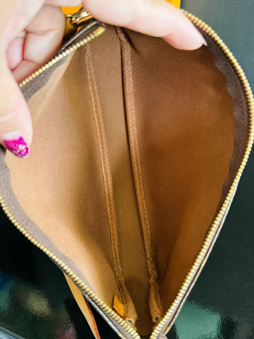 Authentic  Accessories Pochette Monogram image indicator(3)