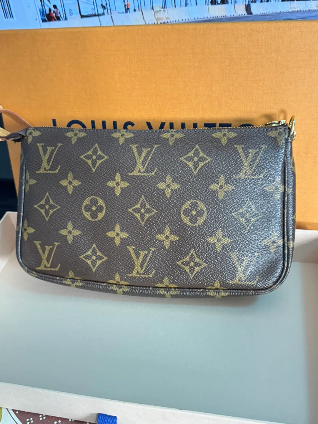 Authentic  Accessories Pochette Monogram image indicator(2)