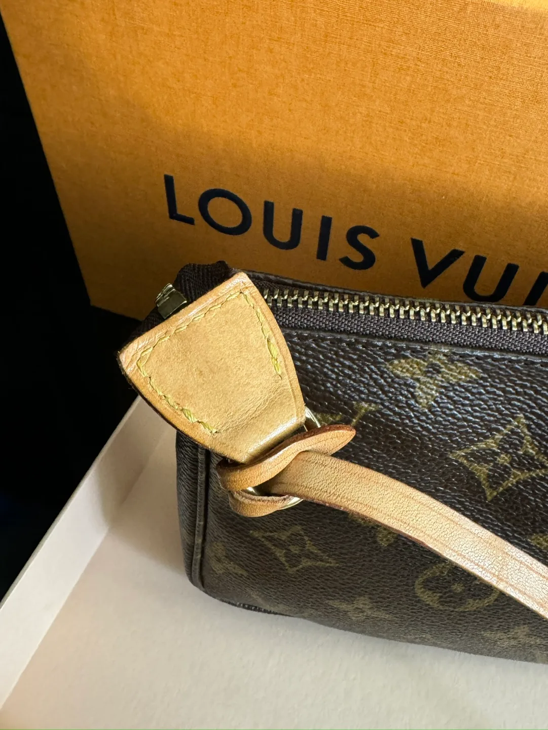 Authentic  Accessories Pochette Monogram image indicator(8)