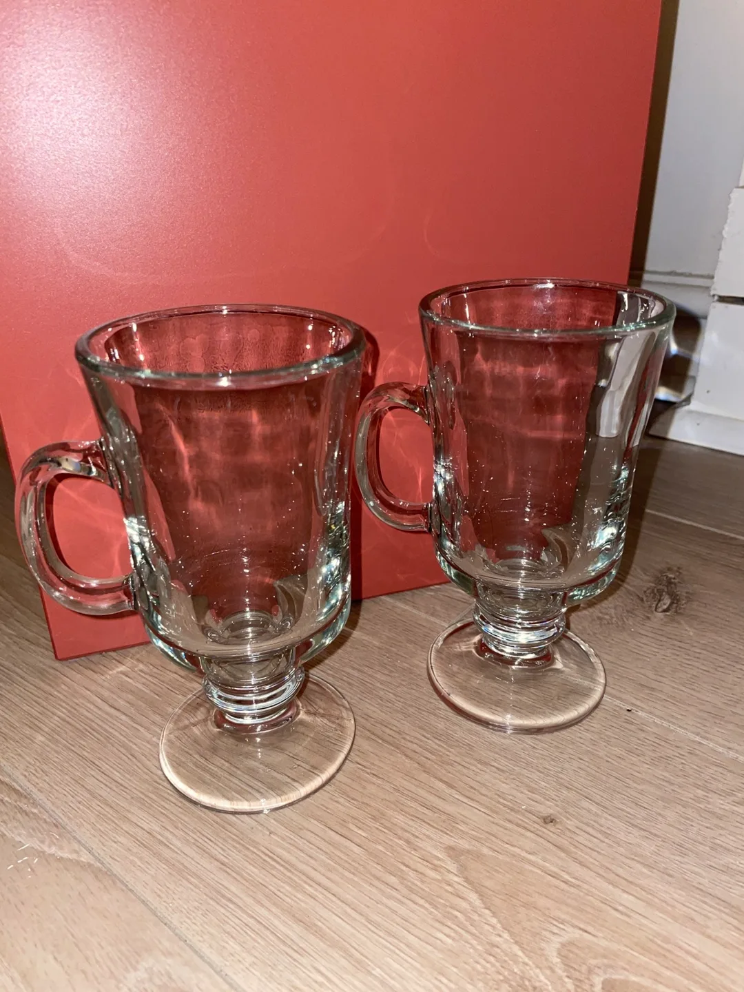 Two Glass Coffee Mugs + Swing-Top Bottle image indicator(2)