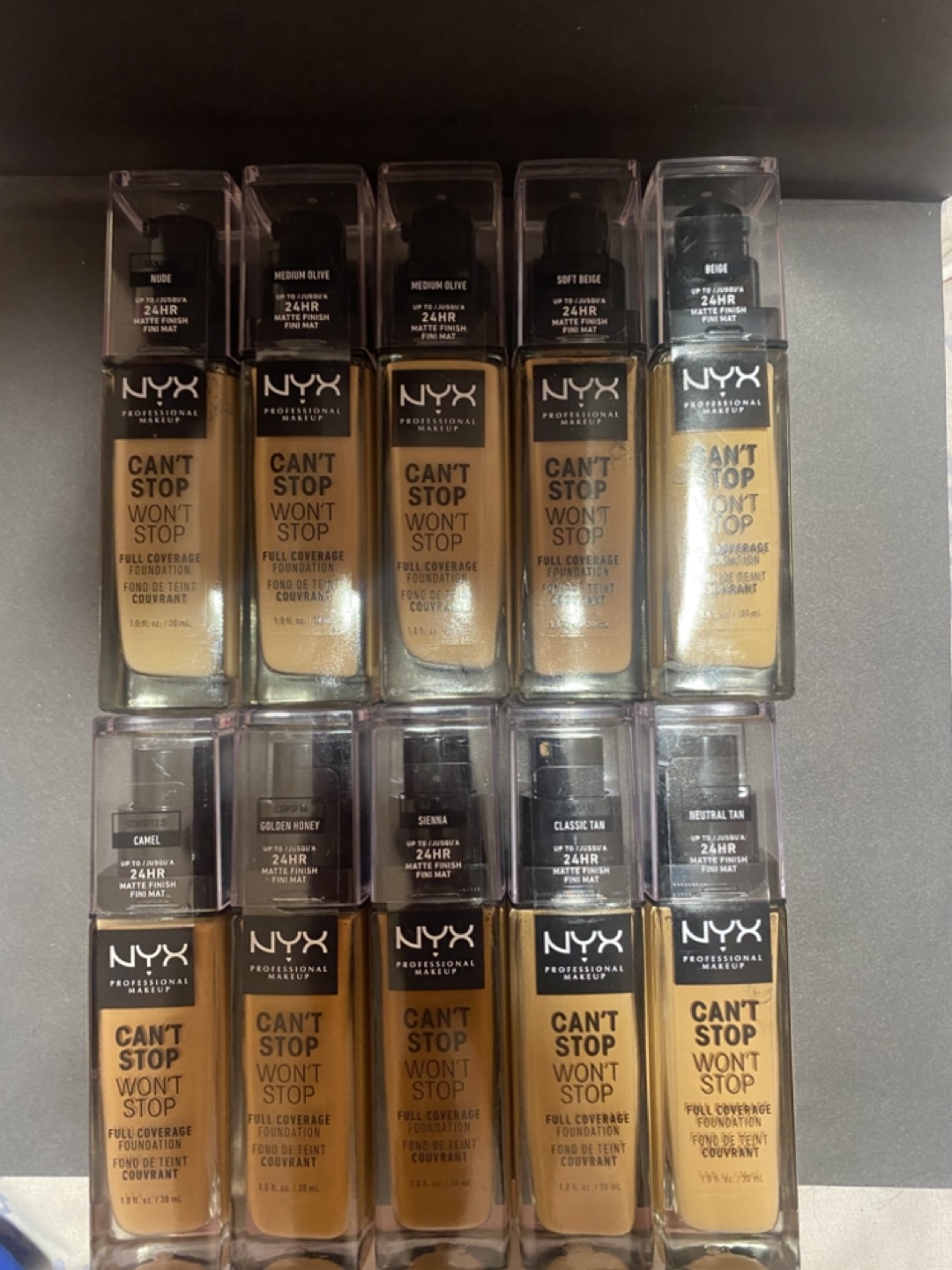 NYX Professional Can't Stop Won't Stop Full Coverage Foundation
