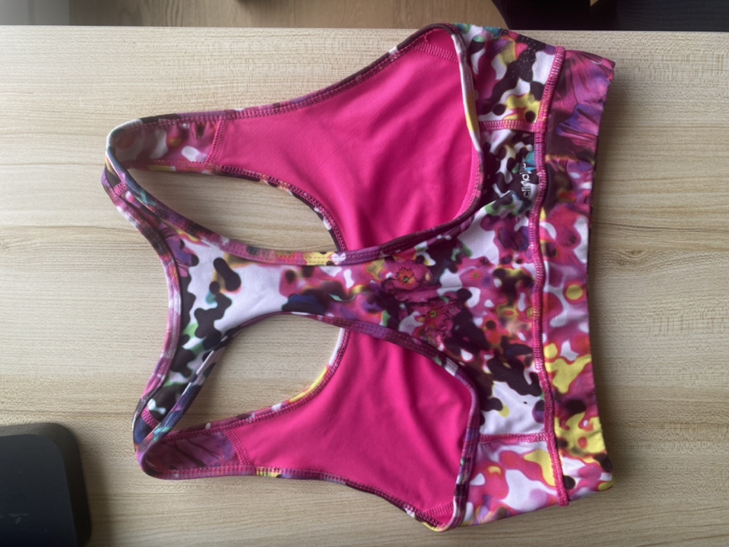 Adidas Women's Sports Bra - Size S - Floral Print - photo 3