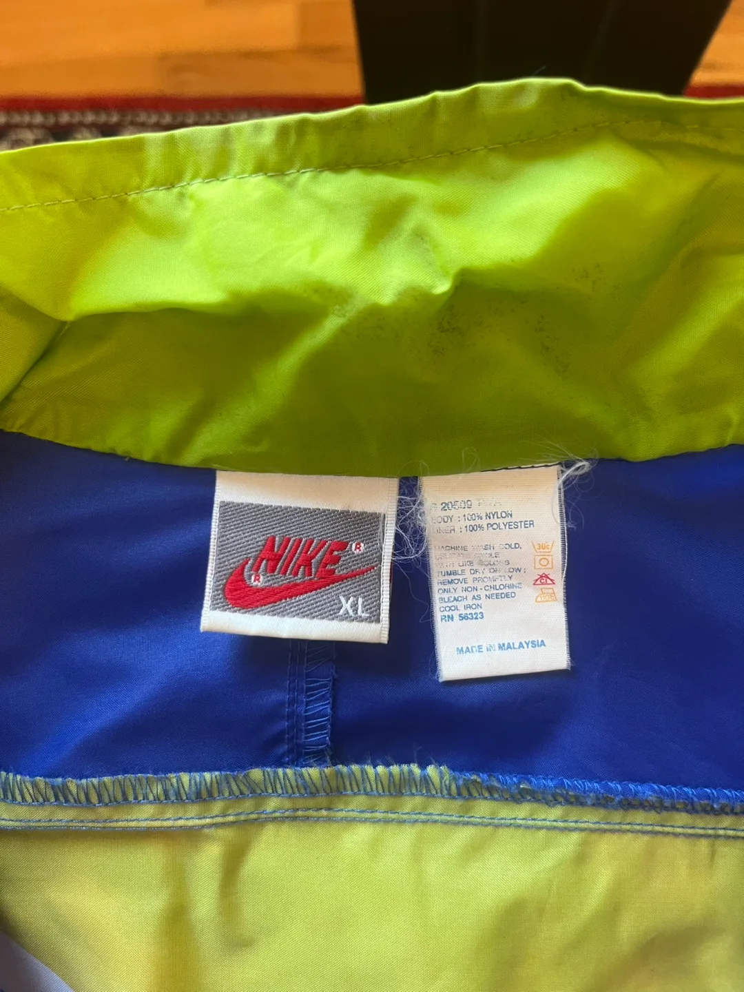 Vintage Nike Windbreaker Jacket - Size XL image indicator(4)