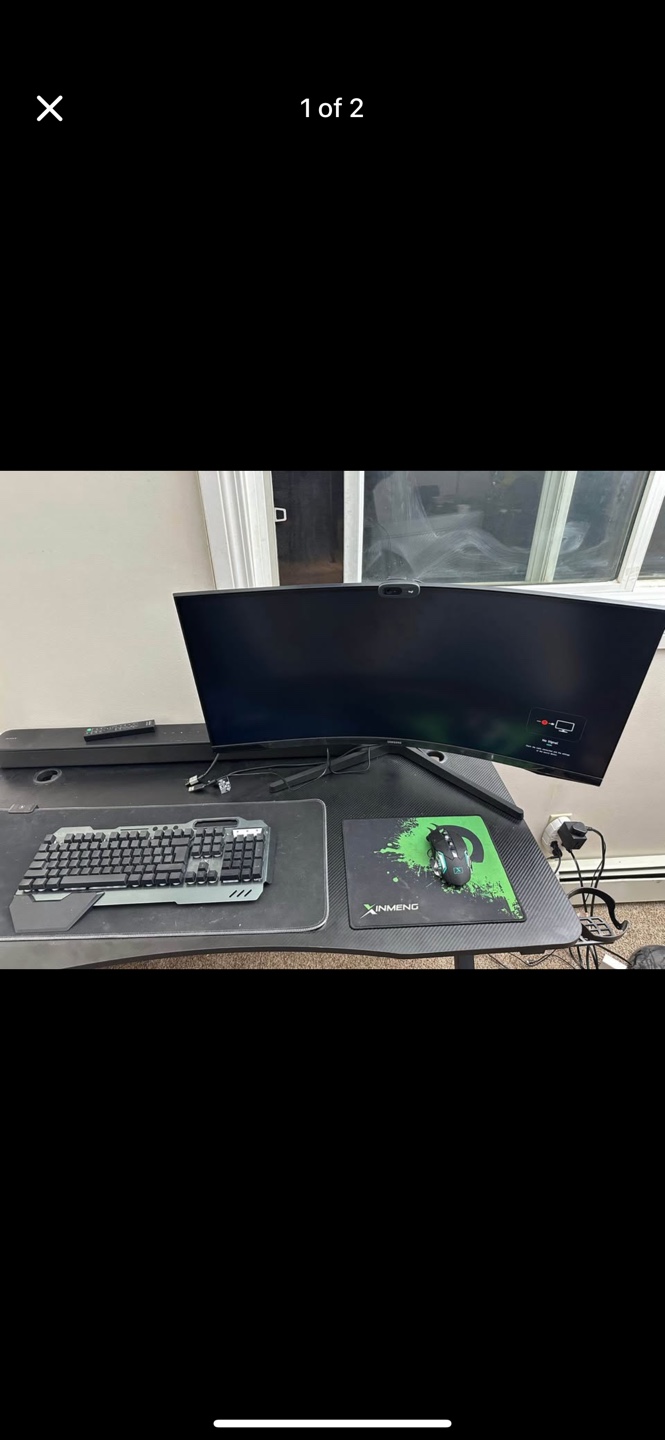 34” Curved Gaming Monitor 165Hz Refresh Rate