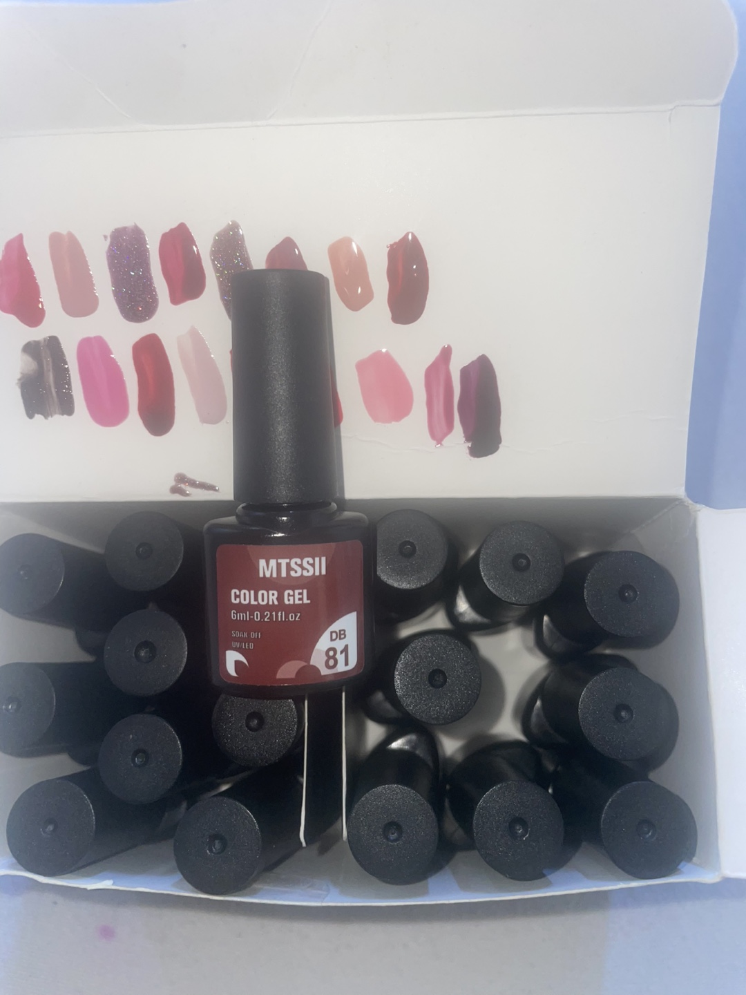 18 Colour Gel Nail Polish Set - photo 2