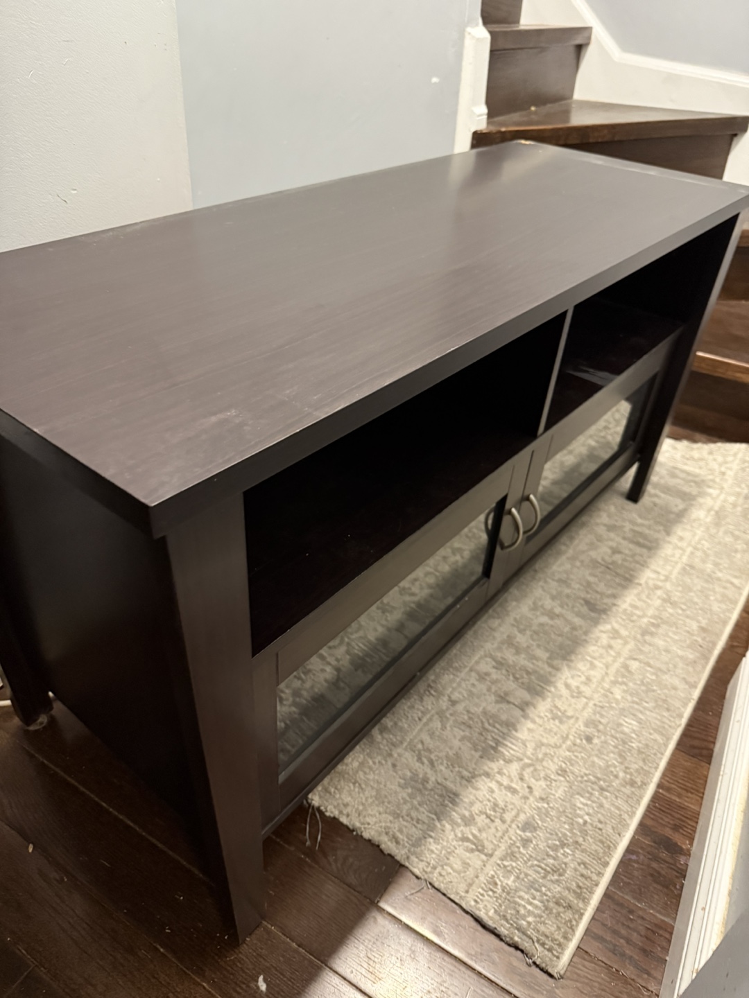 Dark Brown TV Stand