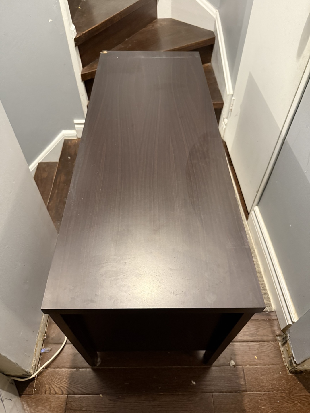 Dark Brown TV Stand - photo 4