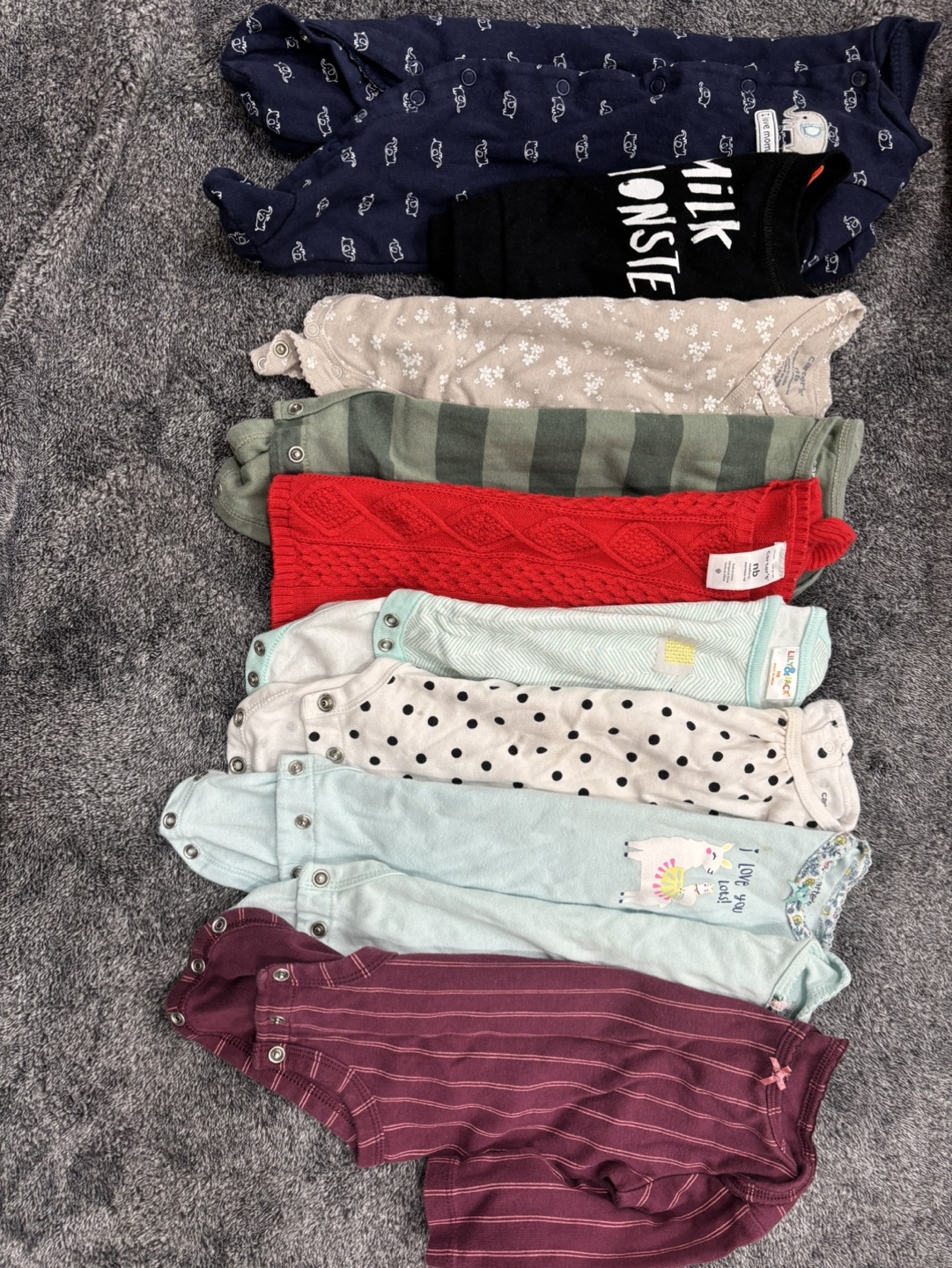 Baby Girl Clothes Bundle - Shorts, Tops, Bodysuits - photo 2