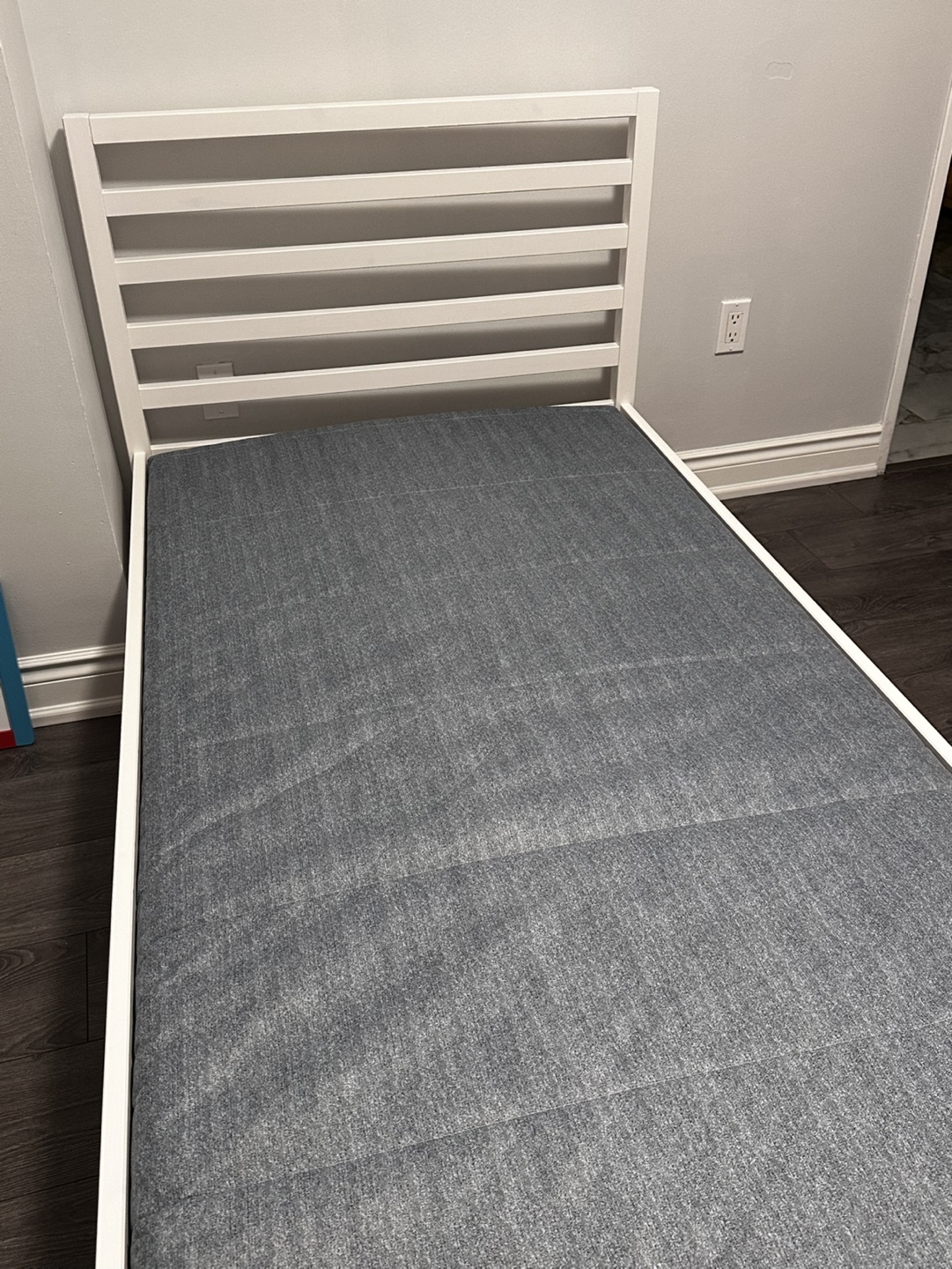 IKEA TARVA Twin-Size Bed Frame - White - photo 3