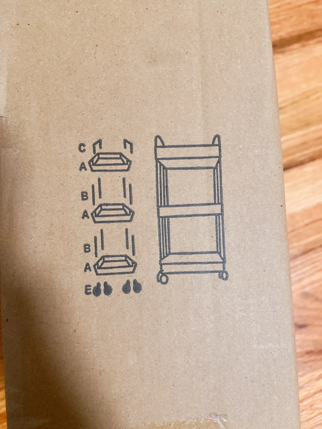 Three-Tier Rolling Cart Organizer image indicator(2)