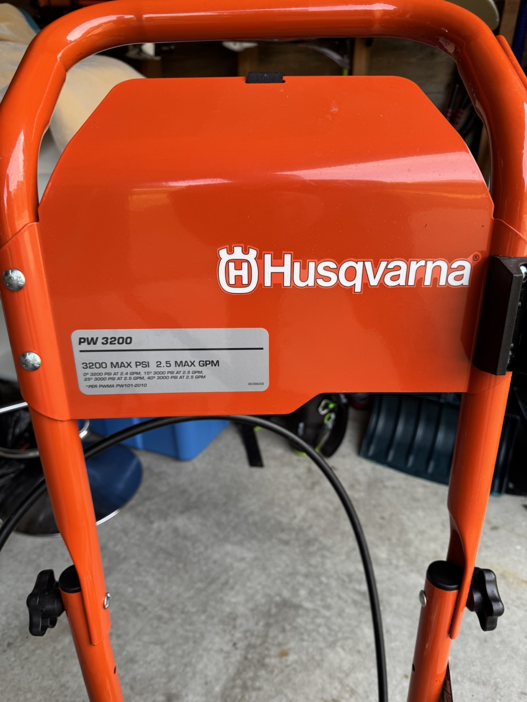 Husqvarna PW3200 Gas Pressure Washer - photo 2