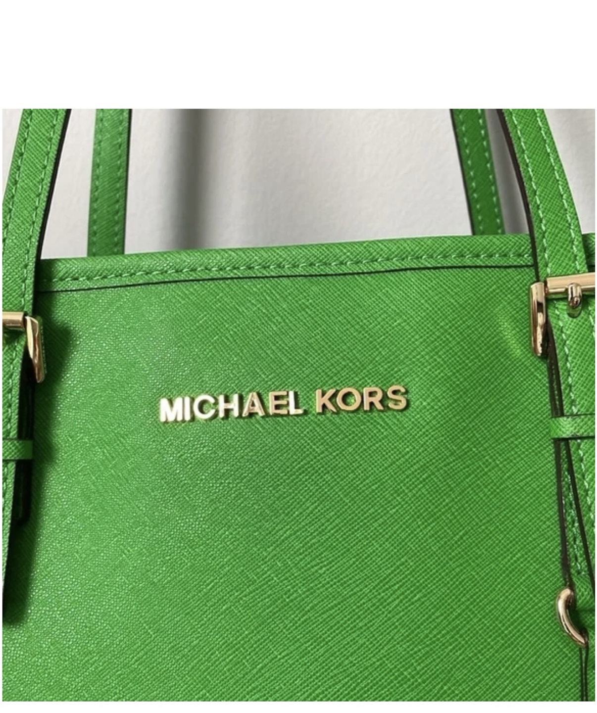 Michael Kors Bright Green Tote Bag - photo 2