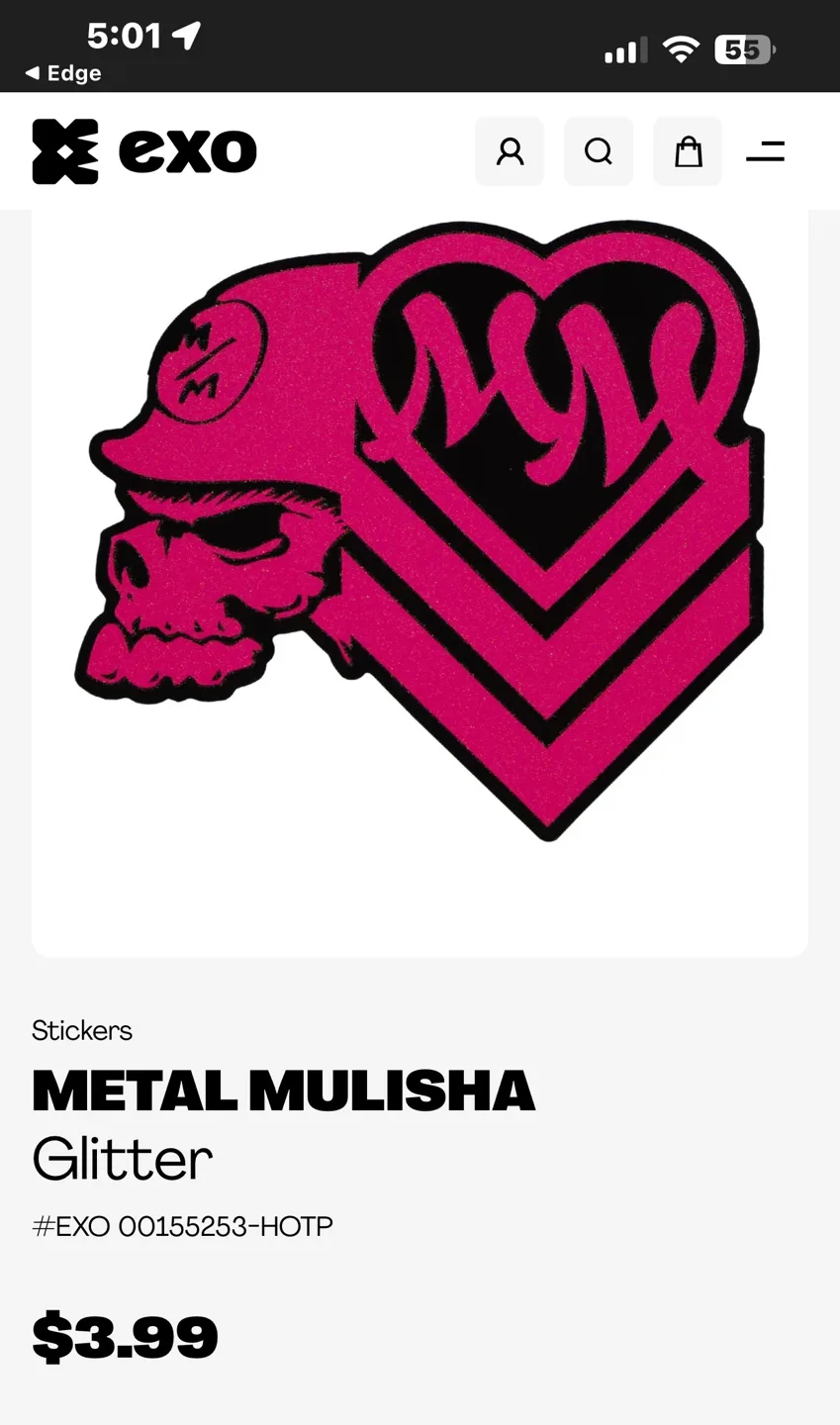 🍒Metal Mulisha Ladies Edition Sticker Lot image indicator(5)