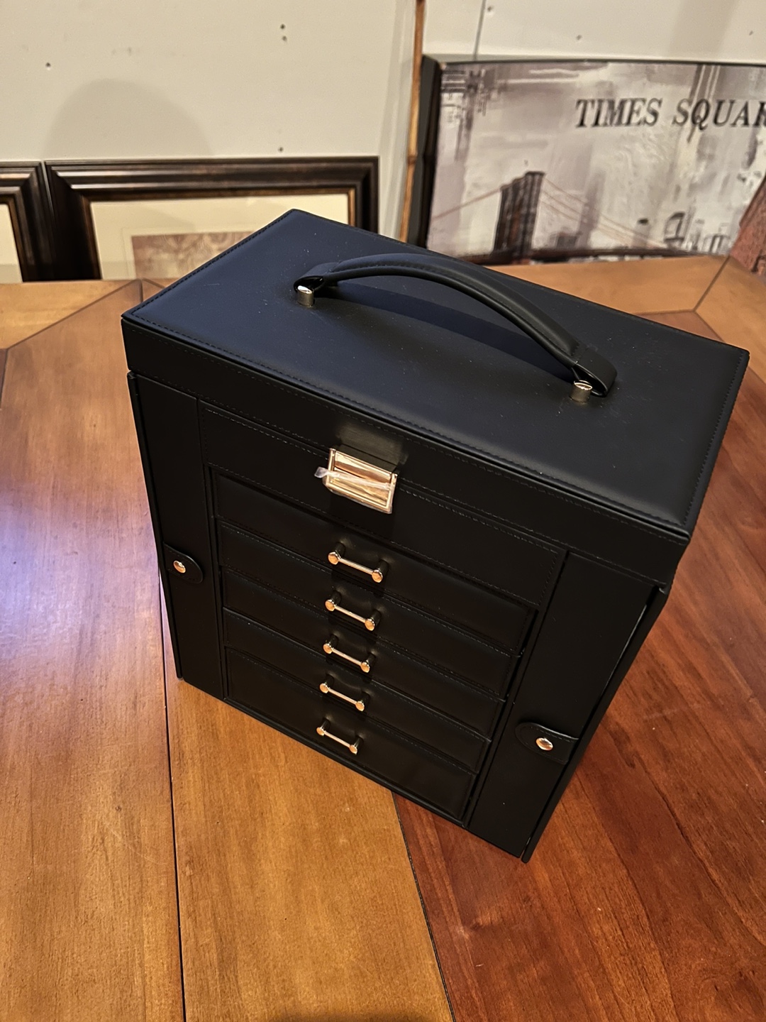 Jewelry Box with Drawers and Mirror - photo 5
