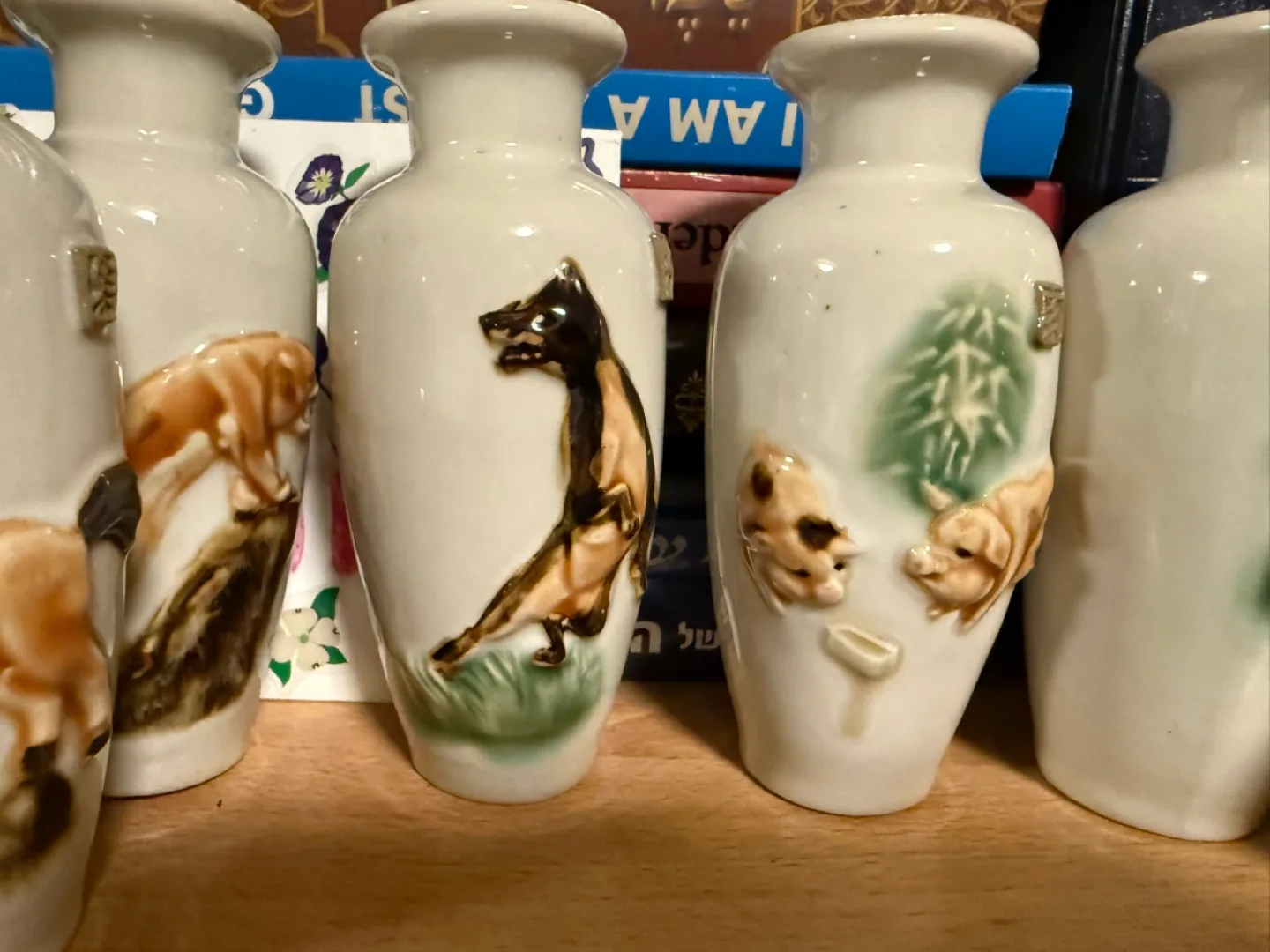 Set of 12vase  of 12 Chinese months ,  Mini Vases image indicator(4)