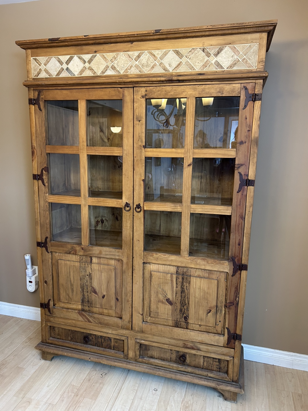 Segussino Mexican Dining Set - Table and China Cabinet - photo 2