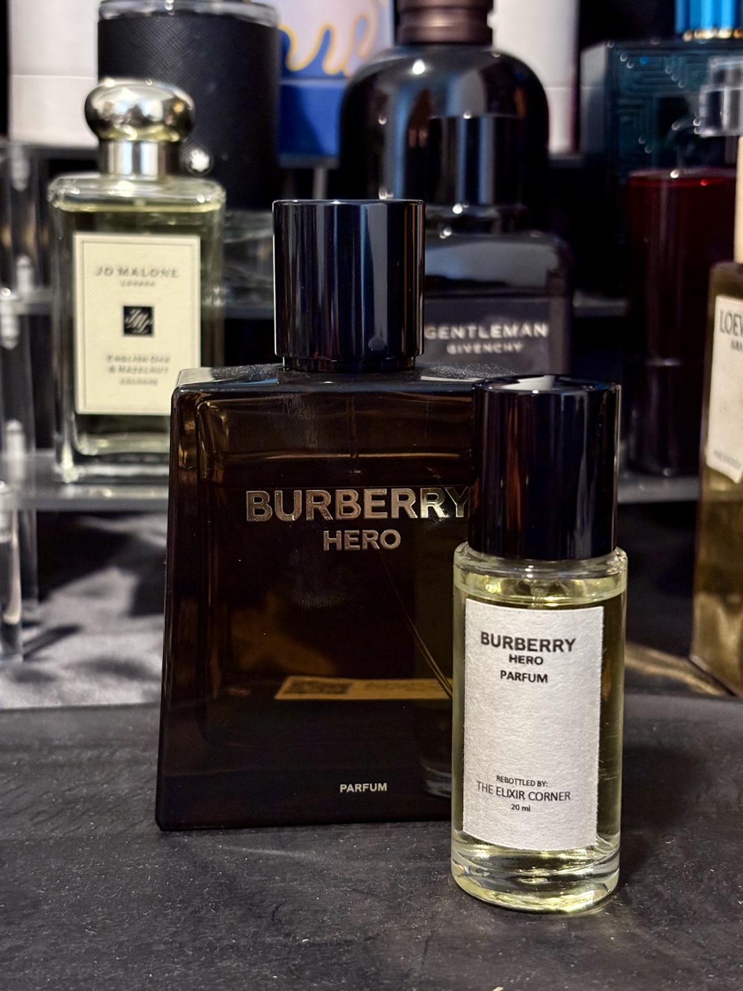 Burberry Hero Parfum decant