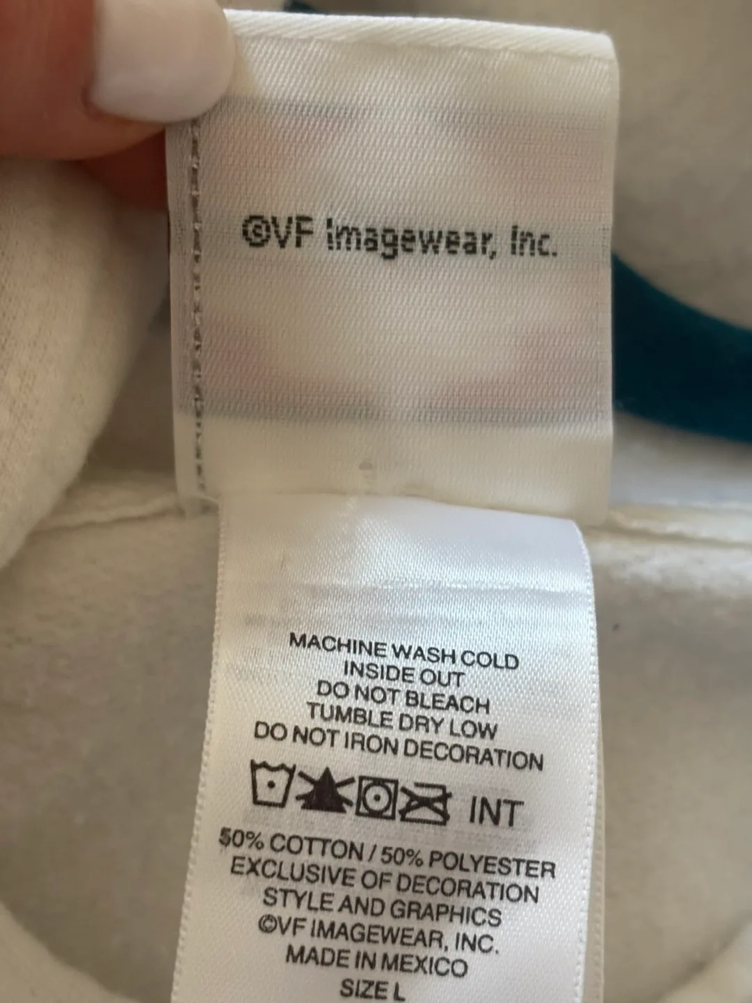 Harley Davidson Women's Size L White Hoodie image indicator(6)