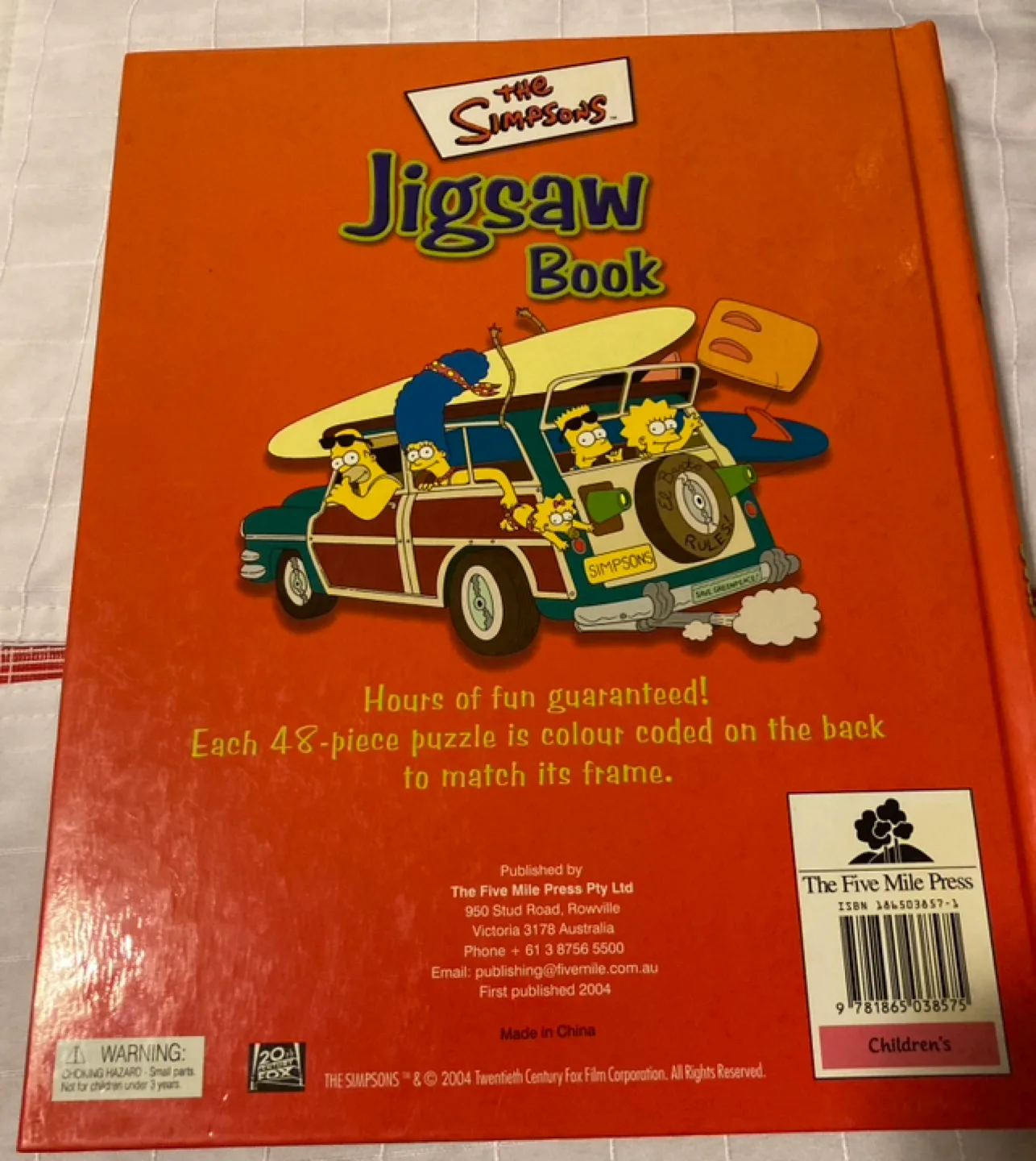 The Simpsons Jigsaw Book - Six 48-Piece Puzzles image indicator(4)