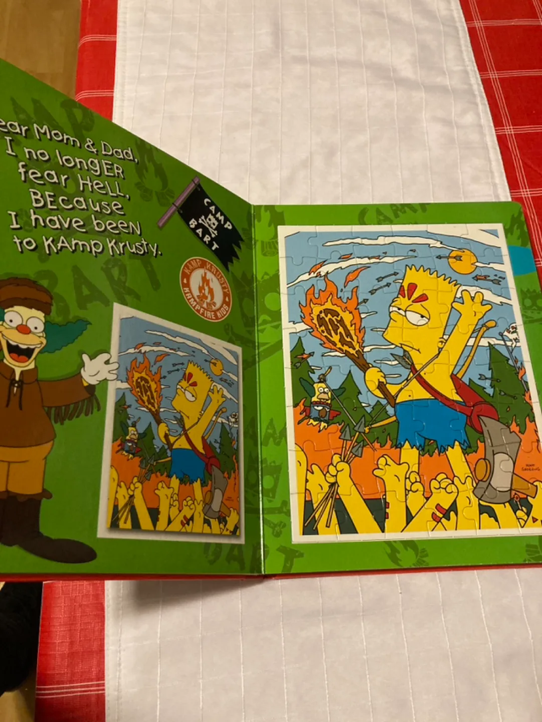 The Simpsons Jigsaw Book - Six 48-Piece Puzzles image indicator(2)