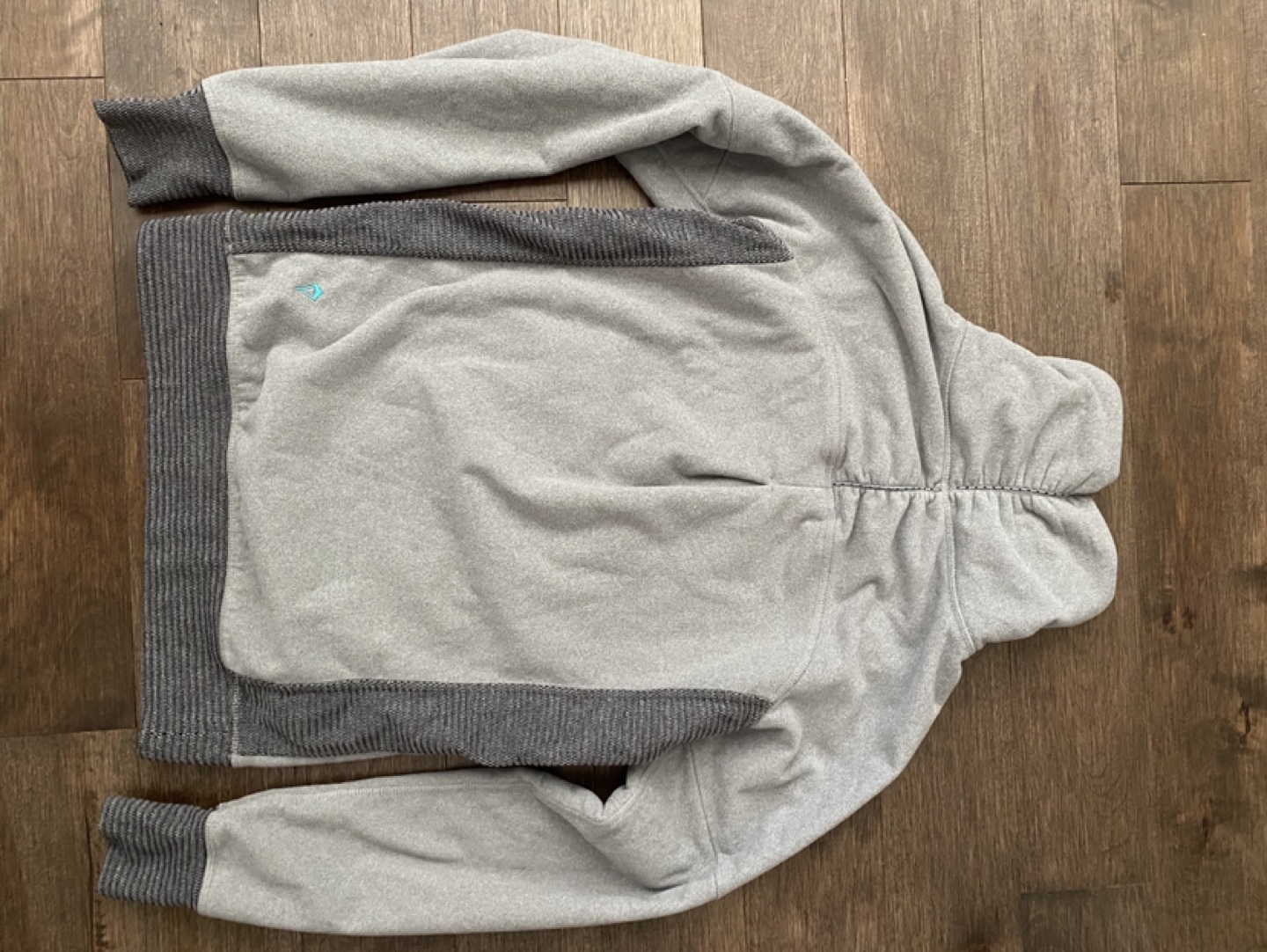 Ivivva  Size 12 Girls' Grey 1/4 Zip Fleece - photo 2
