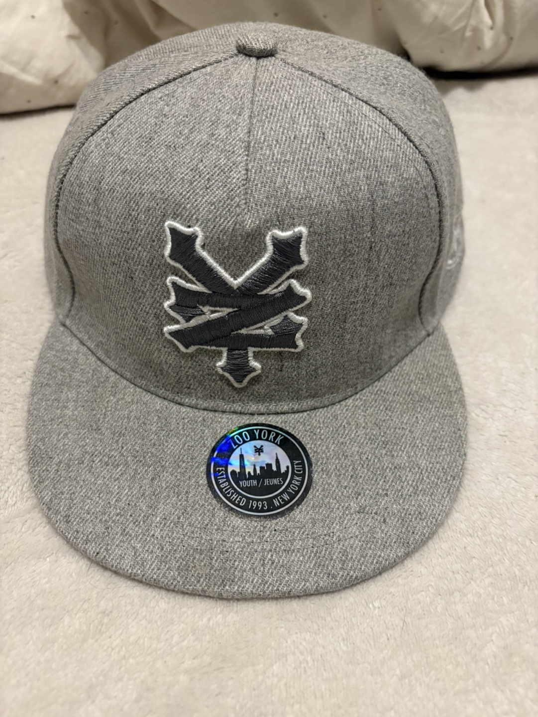 Zoo York Grey Snapback Hat
