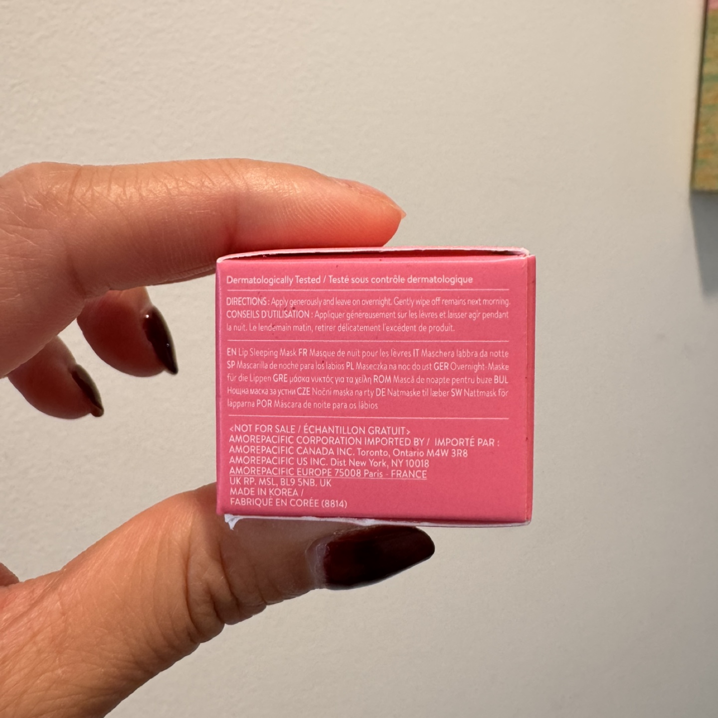 LANEIGE Lip Sleeping Mask Berry Mini 3g - photo 2