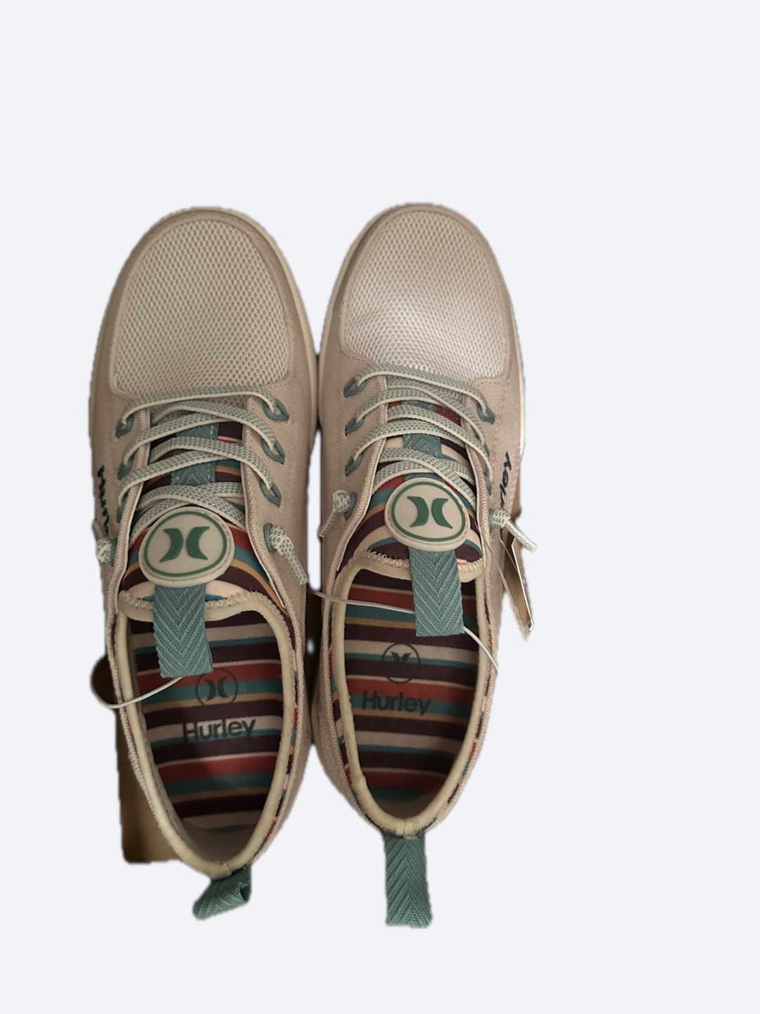 Women's Hurley Castaic Beige Sneakers - Size 7 - photo 2