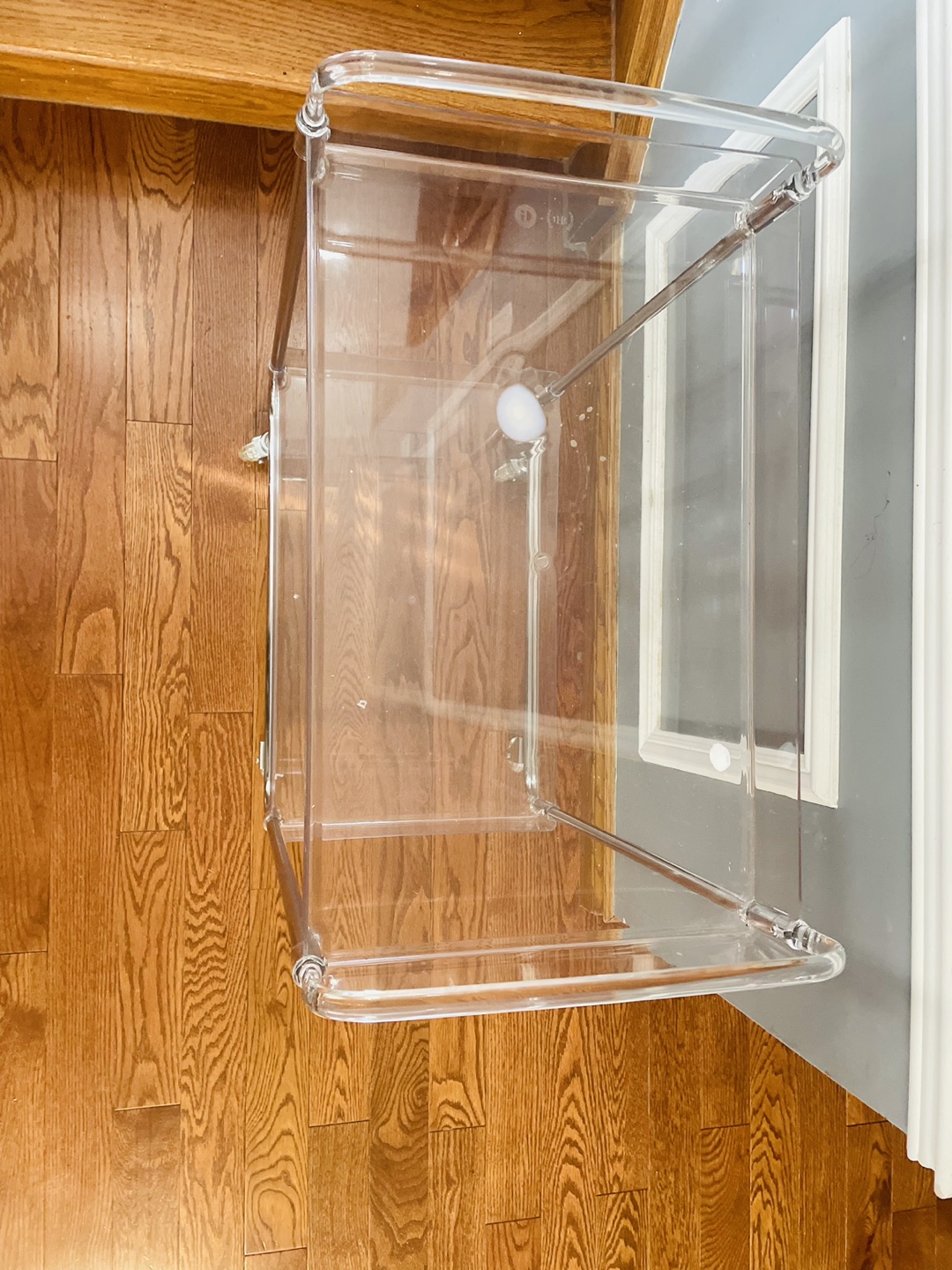 Clear Acrylic Rolling Cart - photo 2