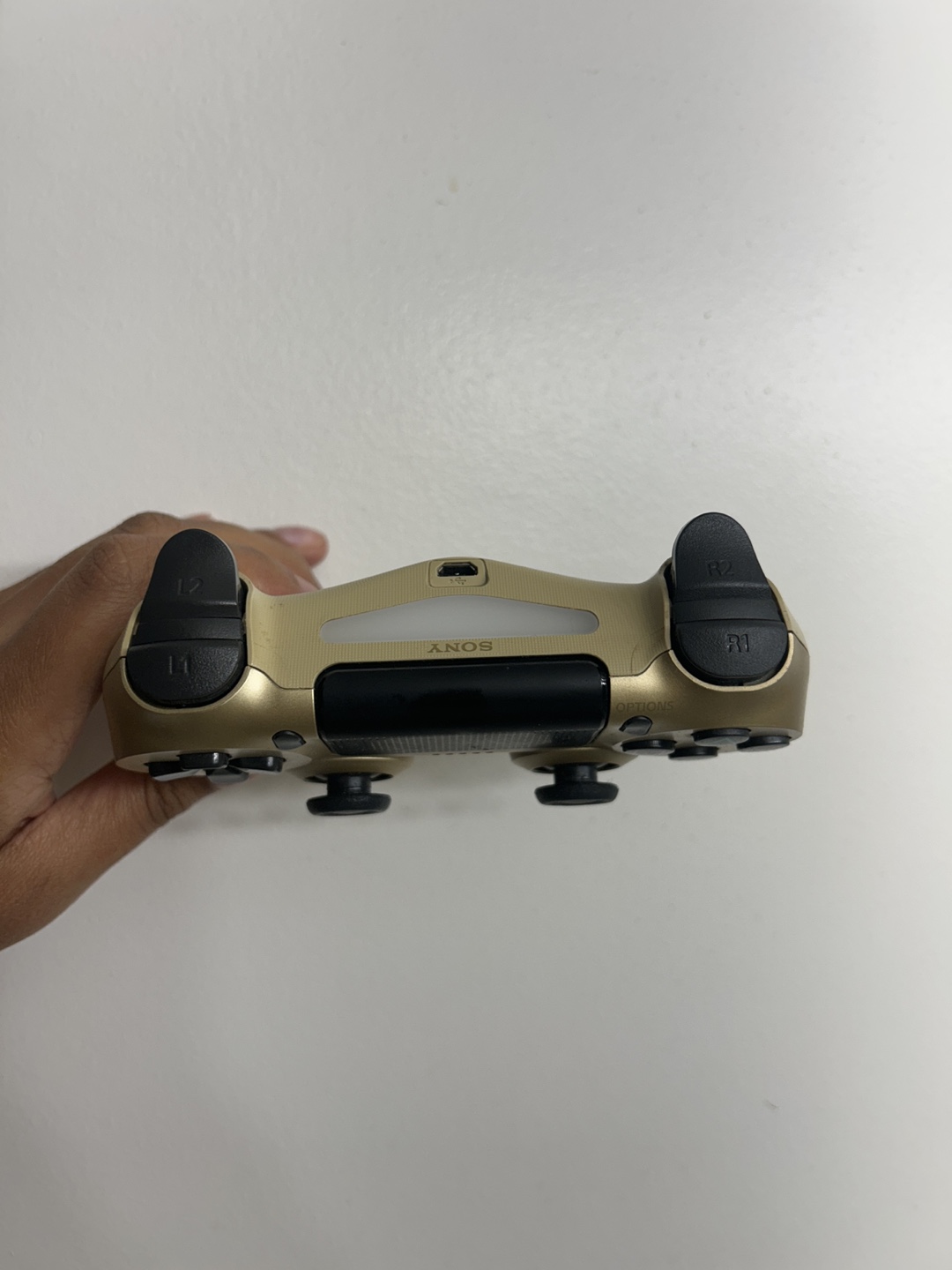 Gold PS4 Controller - photo 2