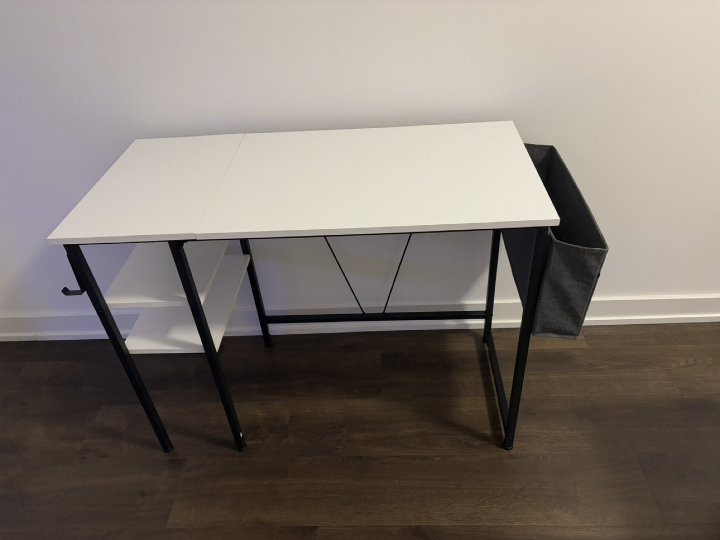 39” desk with storage shelves - photo 4