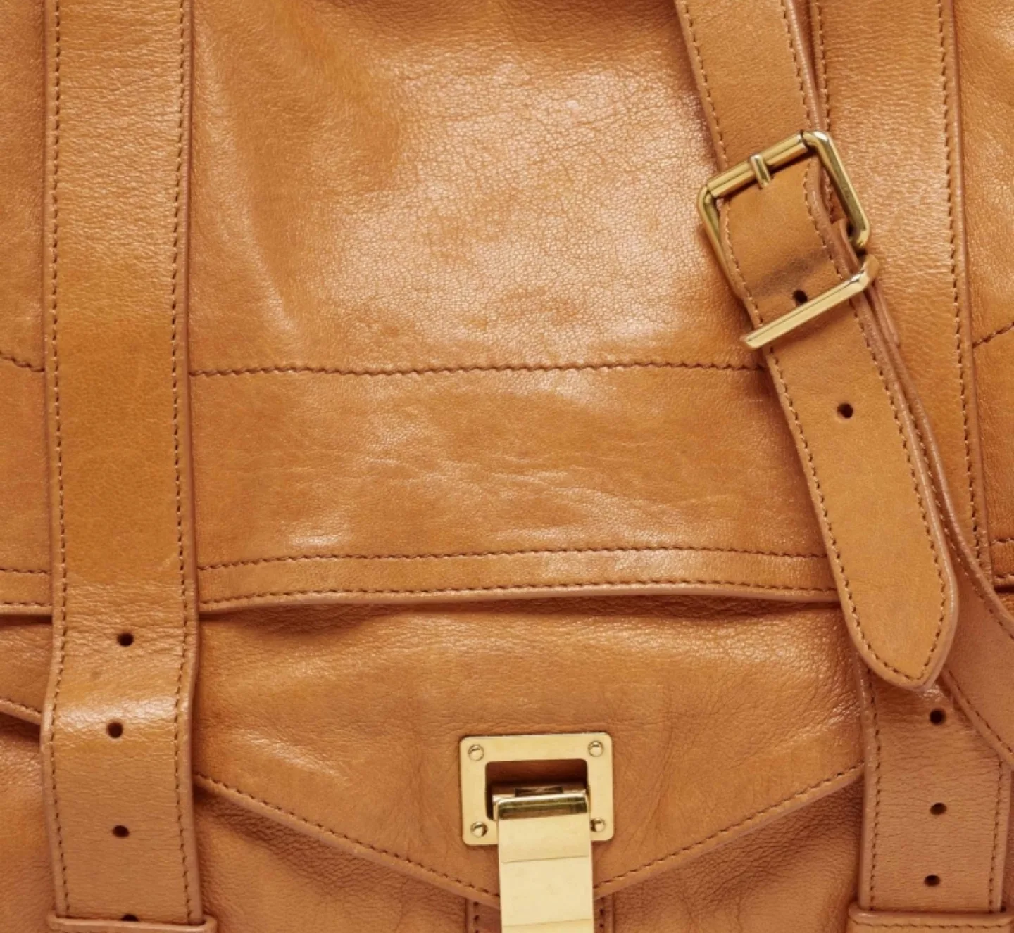 Pre-owned Proenza Schouler PS1 Medium Leather Satchel Bag image indicator(4)