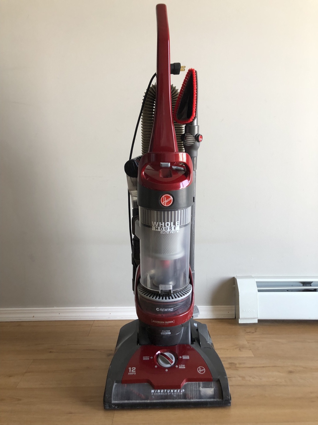 Hoover Whole House Elite Pet Upright Vacuum
