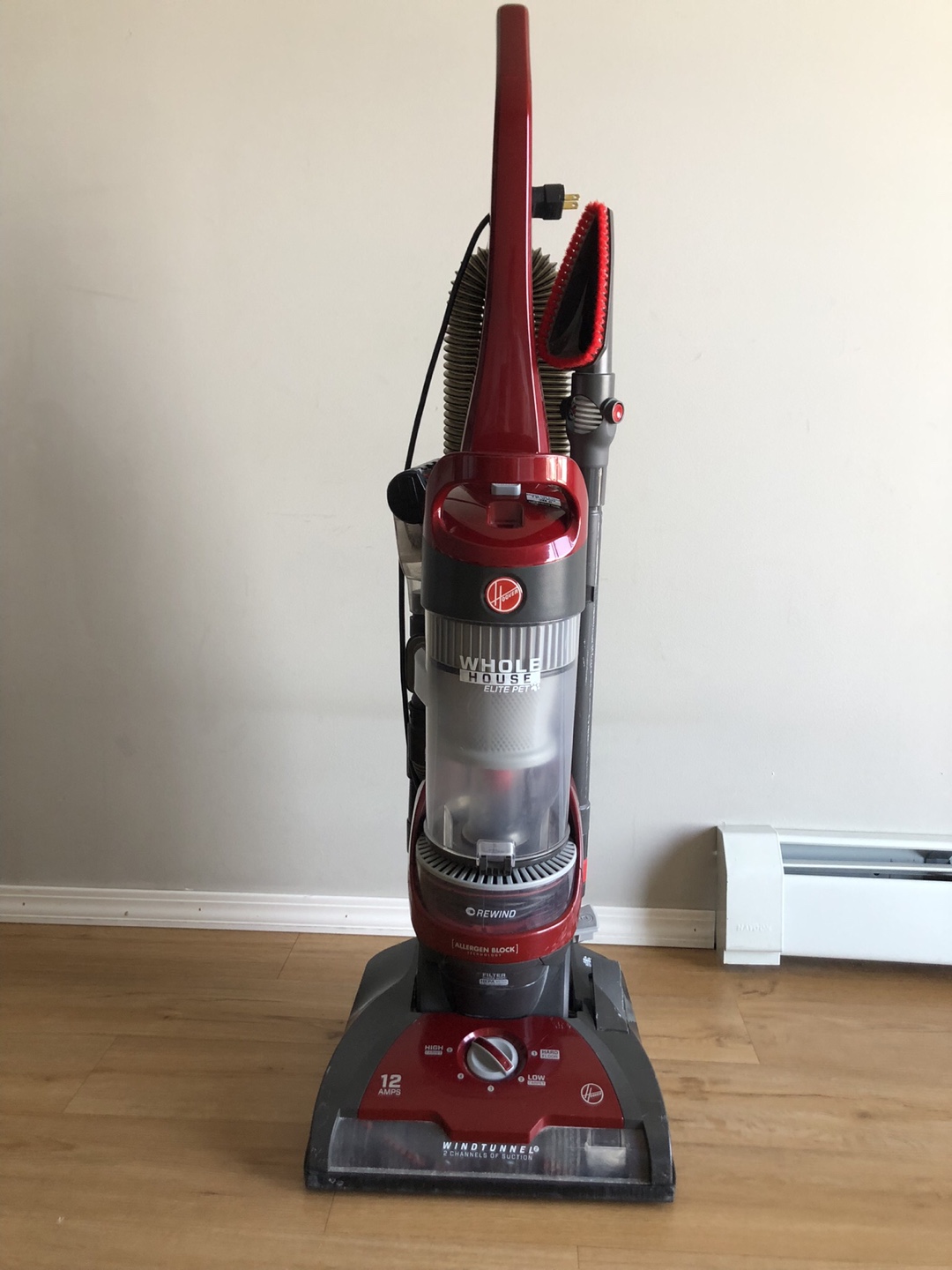 Hoover Whole House Elite Pet Upright Vacuum - photo 2