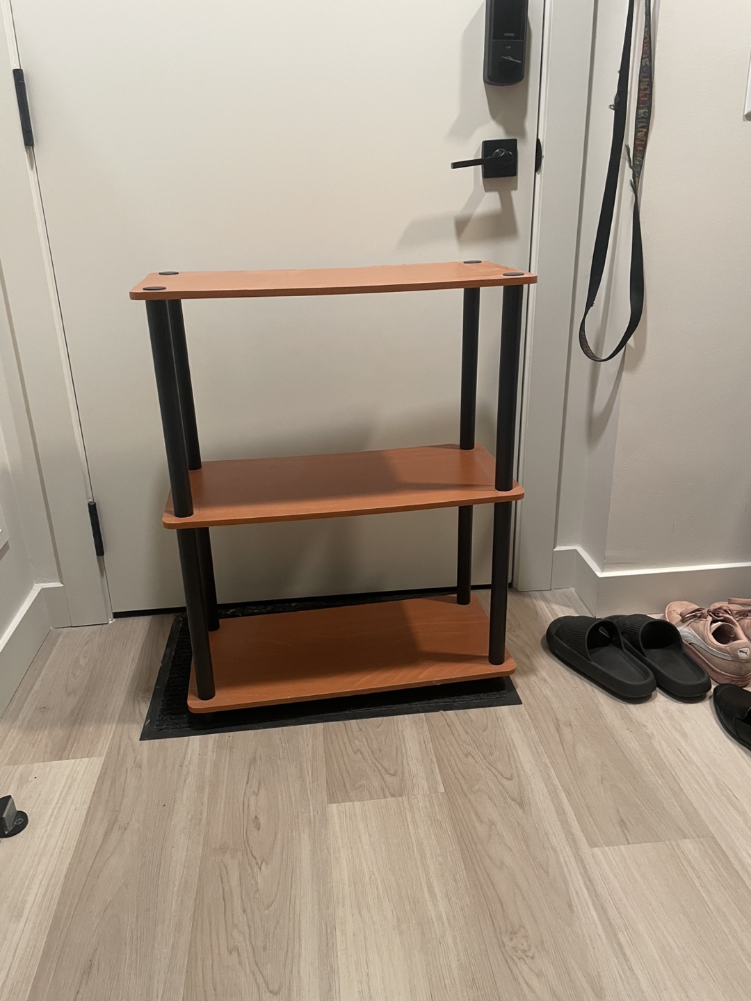 Three-Tier Wooden Shelf Organizer